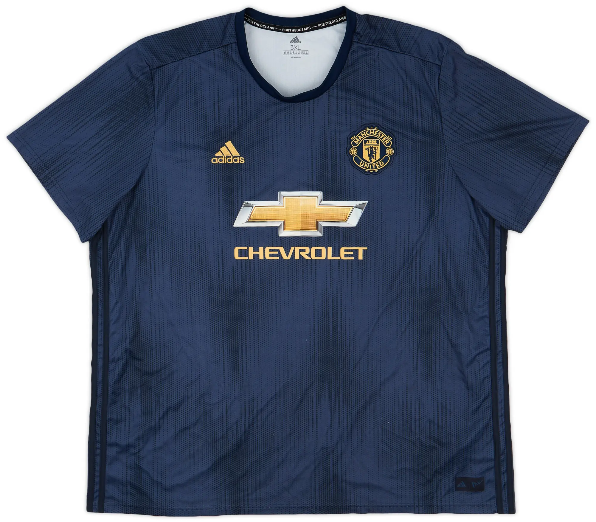 adidas 2018-19 Manchester United Third Shirt - 8/10 - (3XL)
