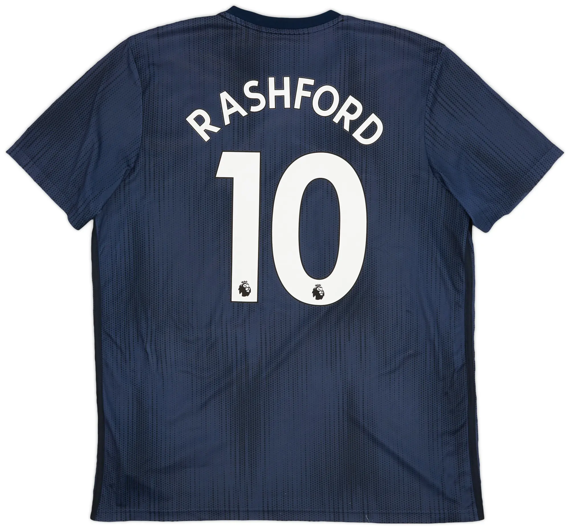 adidas 2018-19 Manchester United Third Shirt Rashford #10 - 9/10 - (XL)