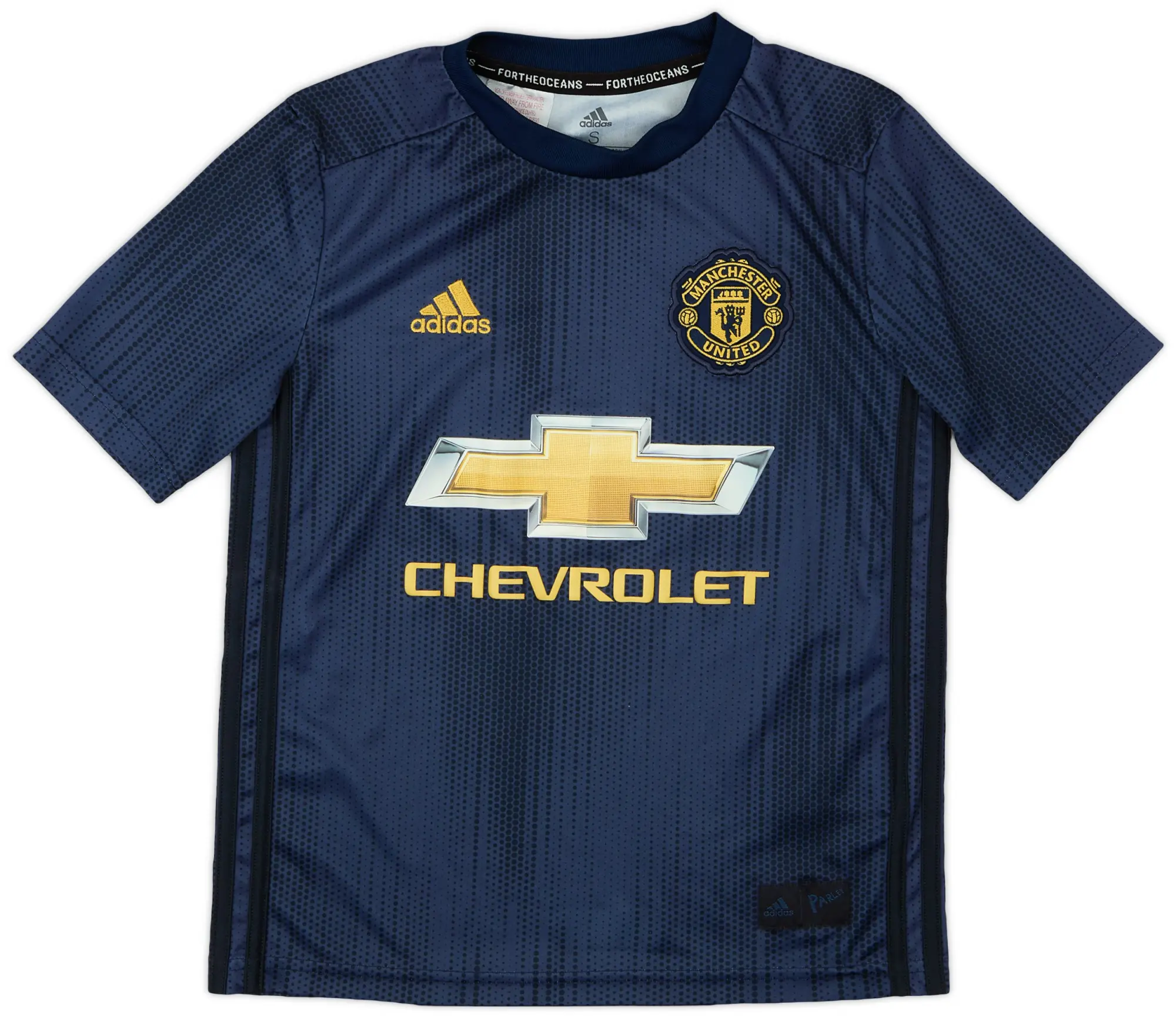 adidas 2018-19 Manchester United Third Shirt - 8/10 - (S.Boys)
