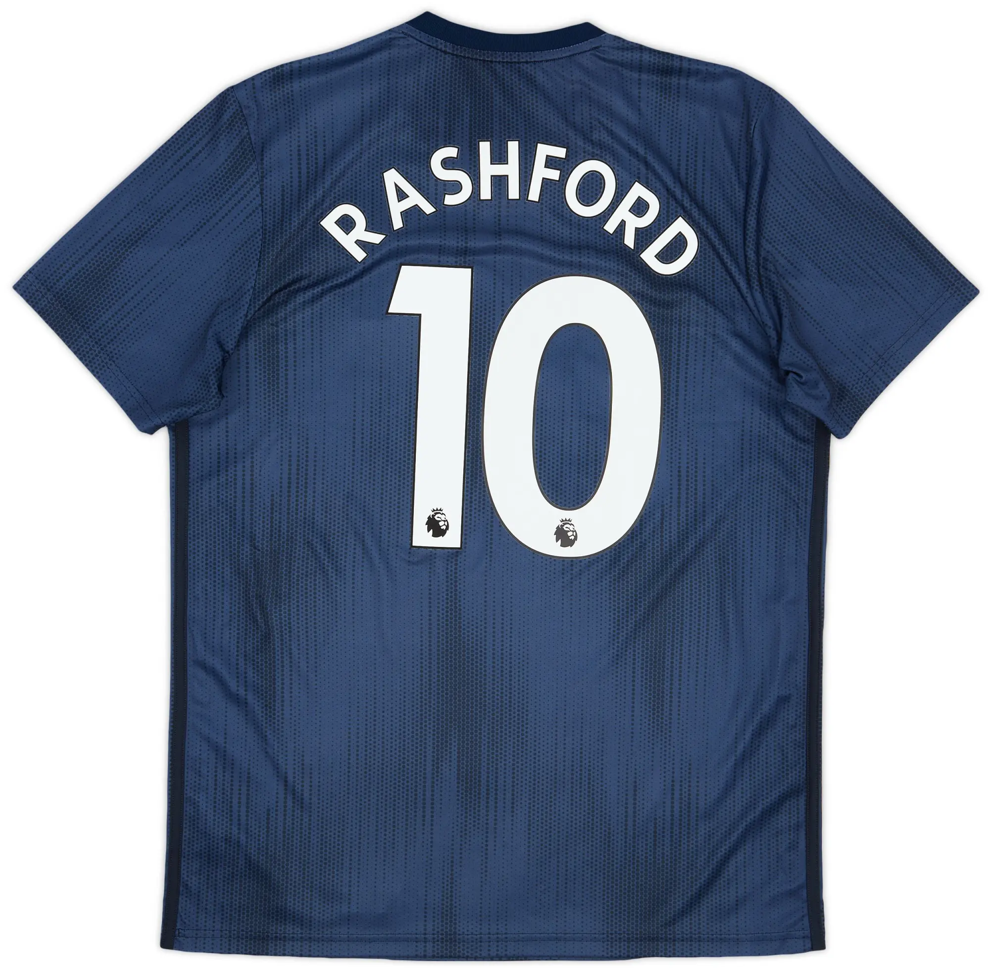adidas 2018-19 Manchester United Third Shirt Rashford #10 - 8/10 - (L)