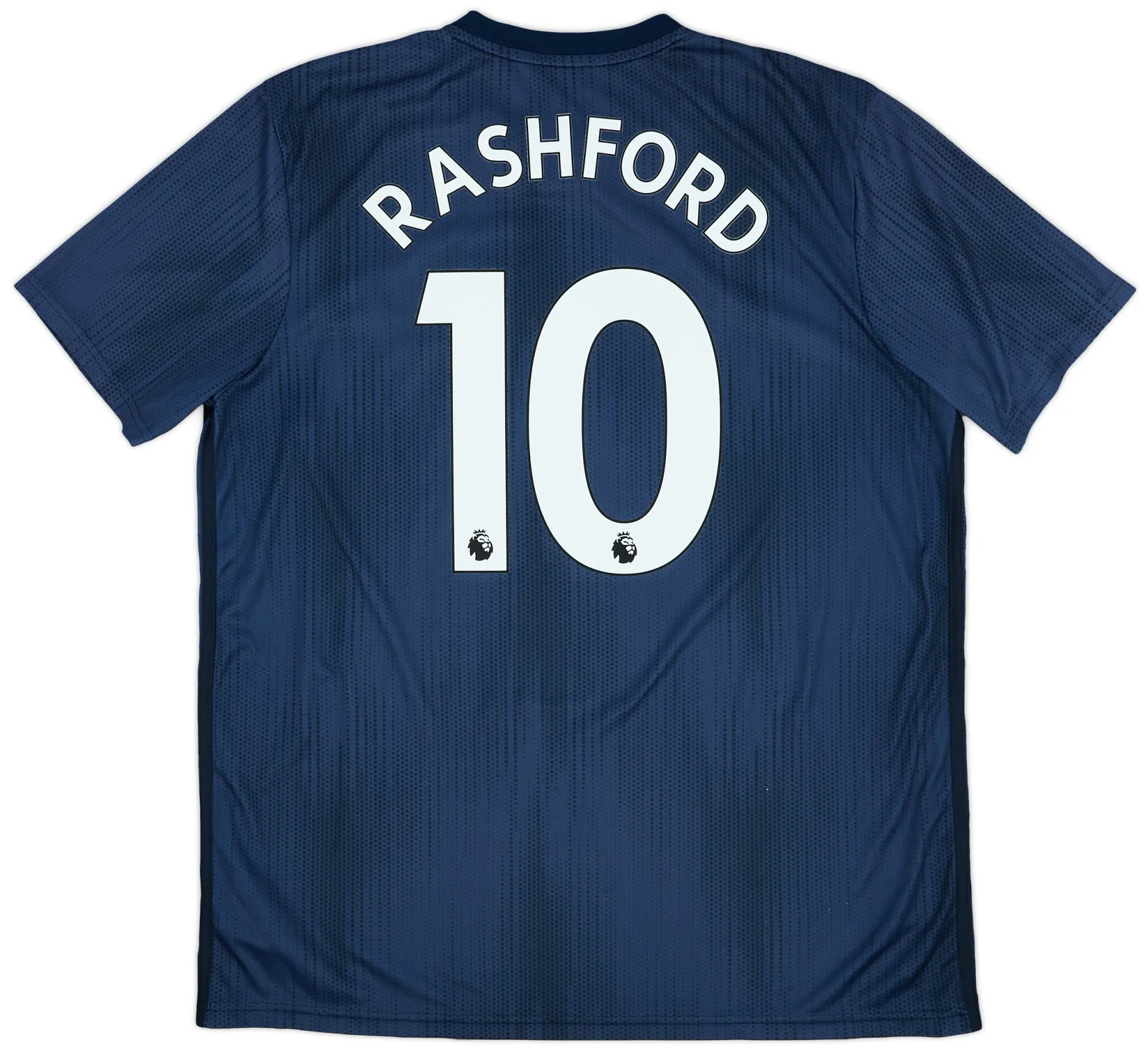 adidas 2018-19 Manchester United Third Shirt Rashford #10 - 7/10 - (XL)