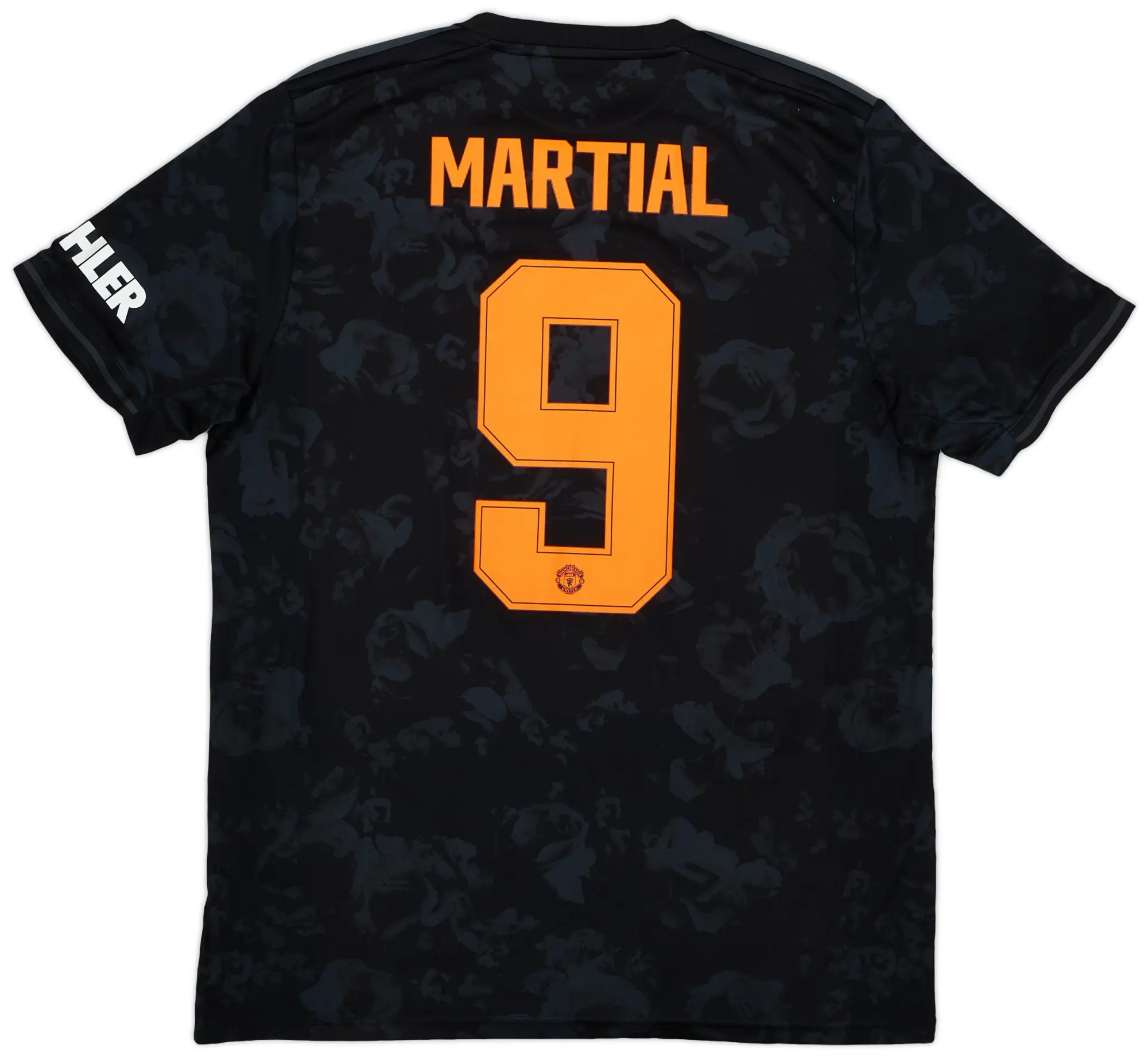 adidas 2019-20 Manchester United Third Shirt Martial #9 - 8/10 - (L)