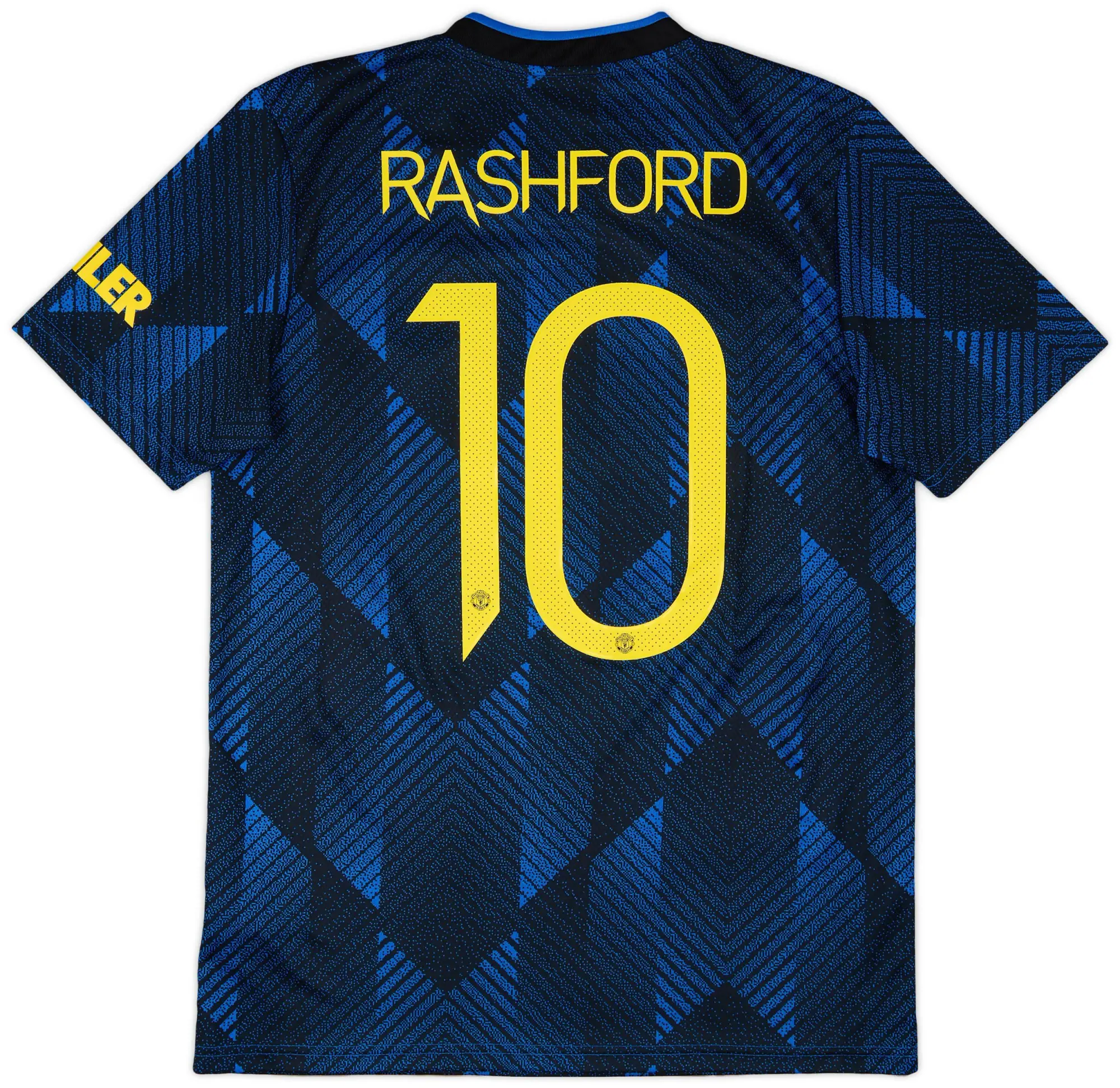 adidas 2021-22 Manchester United Third Shirt Rashford #10 - 10/10 - (M)