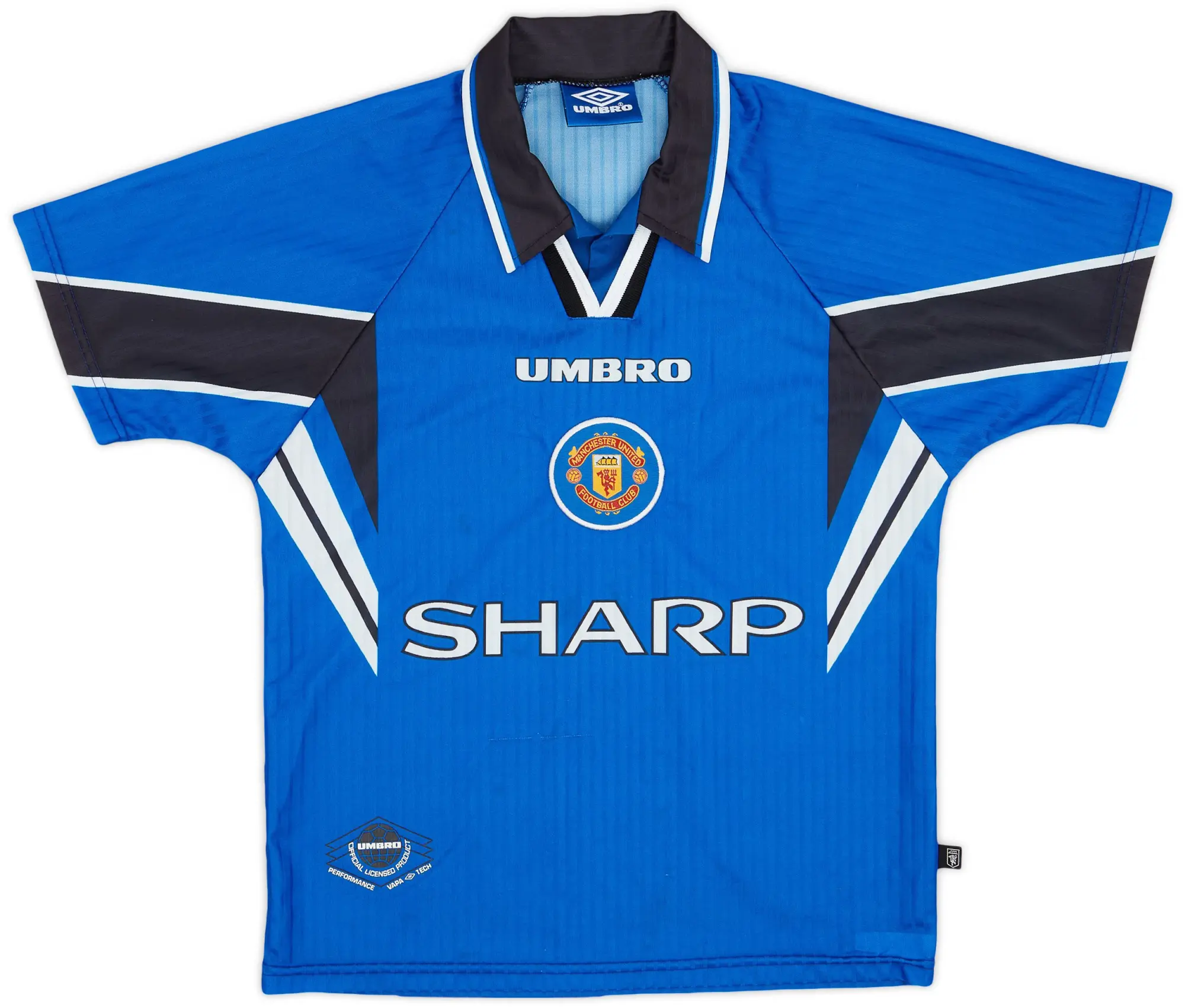 Umbro 1996-98 Manchester United Third Shirt - 8/10 - (L.Boys)