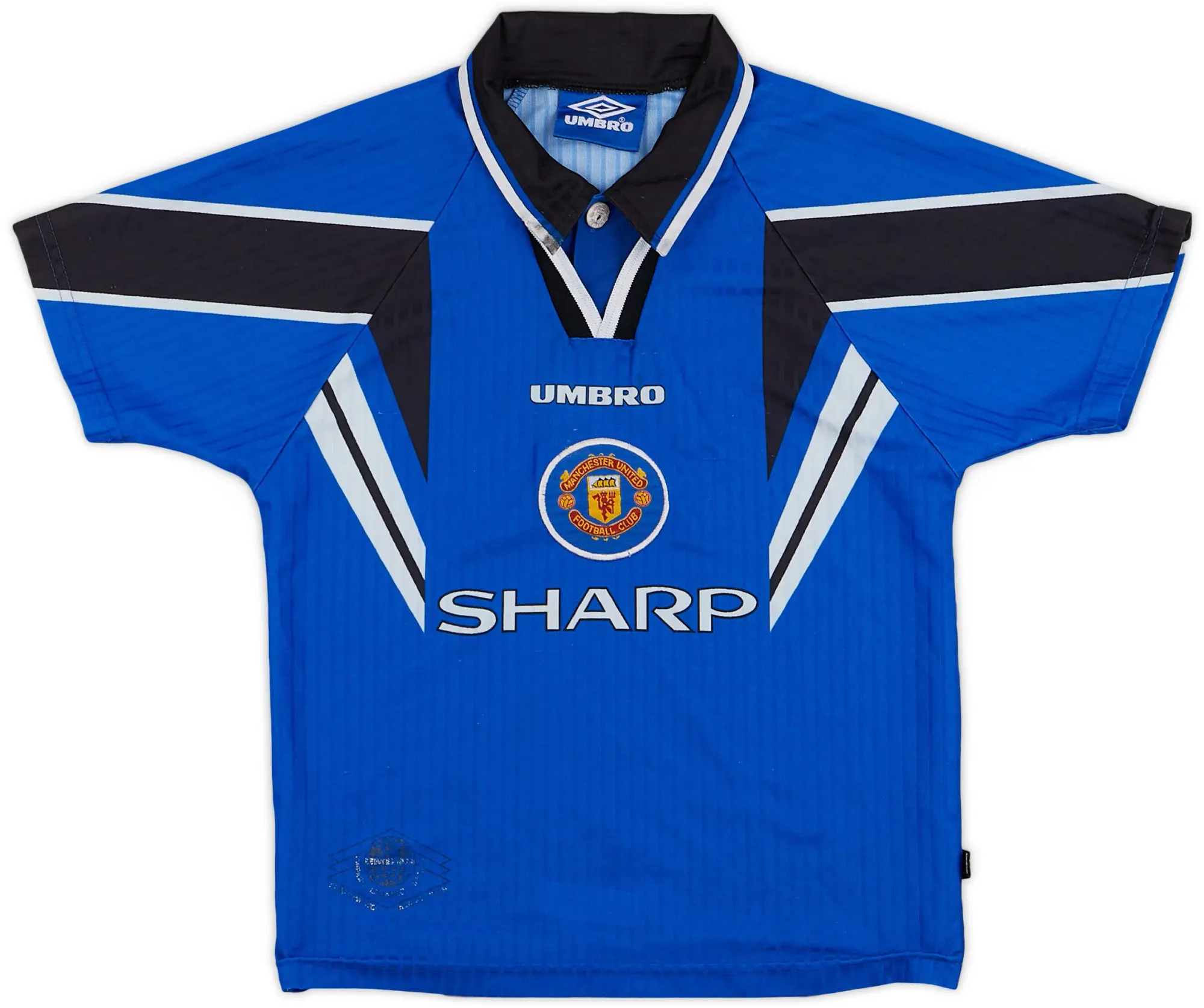 Umbro 1996-98 Manchester United Third Shirt - 7/10 - (S.Boys)