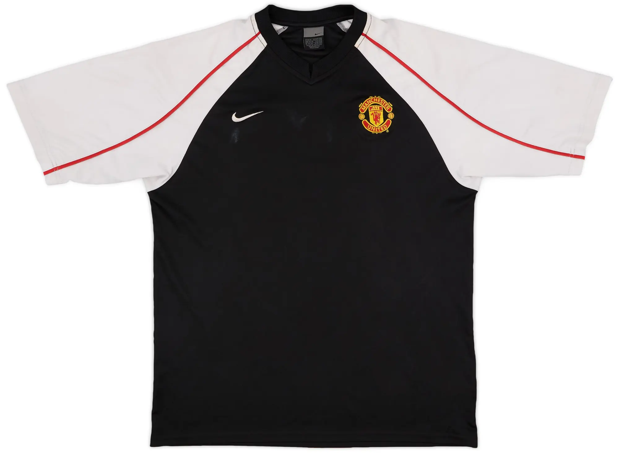 2002-03 Manchester United Nike Polo Shirt - 9/10 - (L)