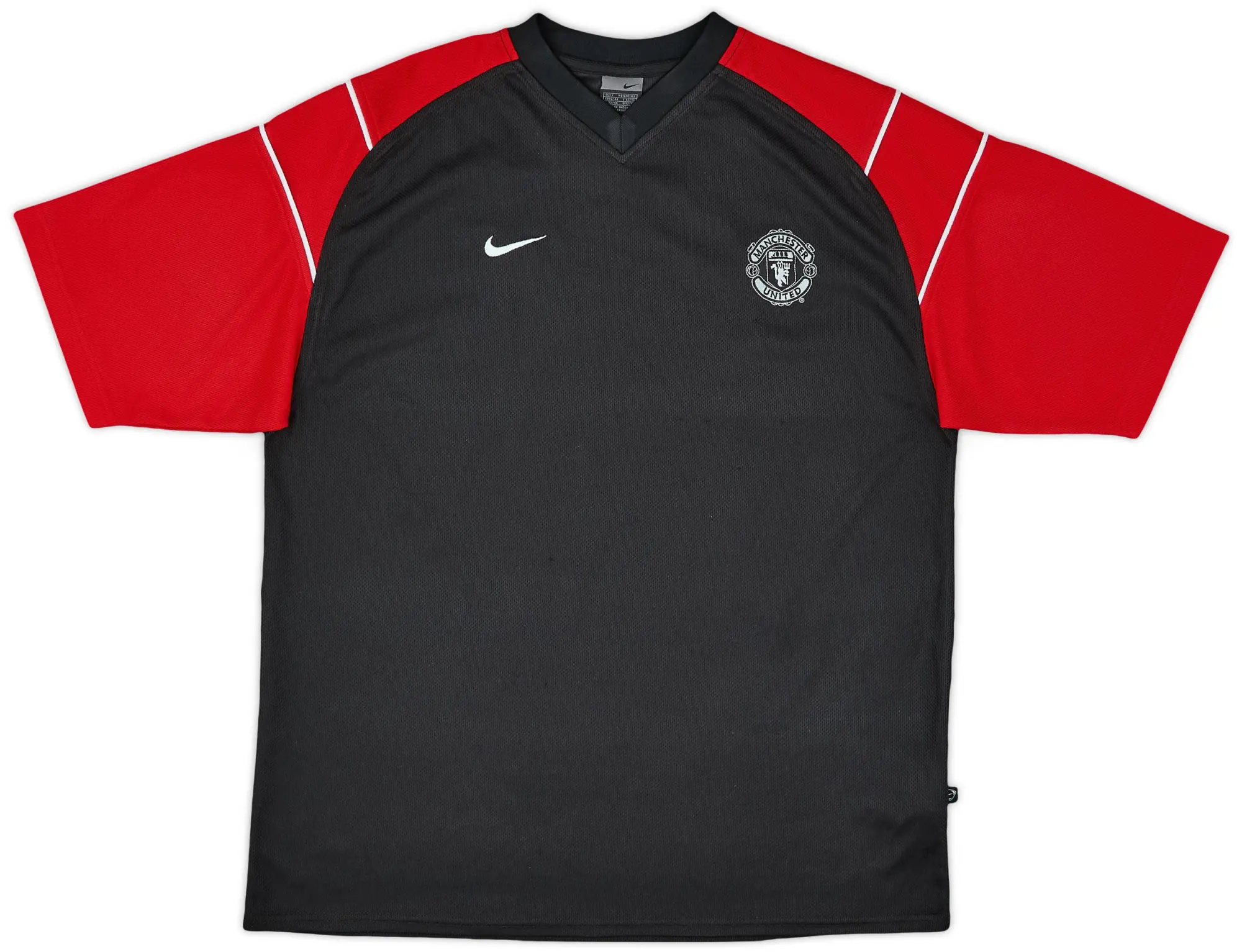 2003-04 Manchester United Nike Training Shirt - 8/10 - (L)