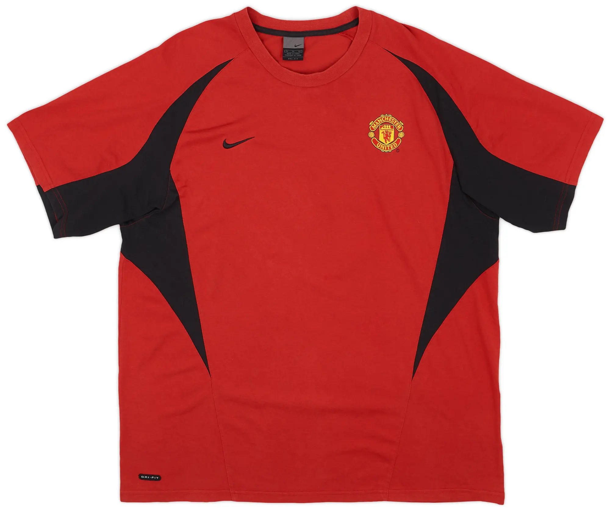 2003-04 Manchester United Nike Training Shirt - 8/10 - (L)