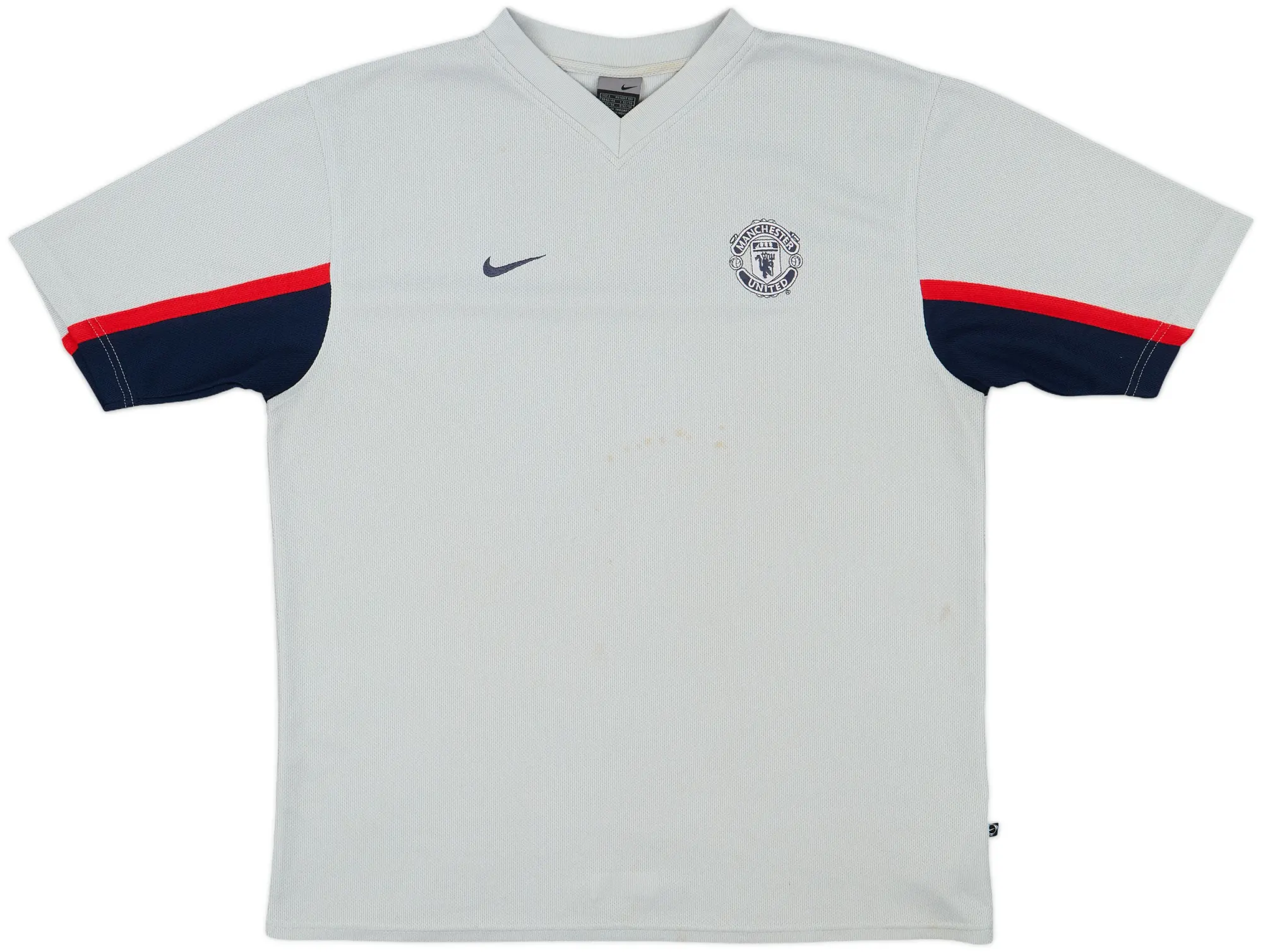 2003-04 Manchester United Nike Training Shirt - 9/10 - (S)
