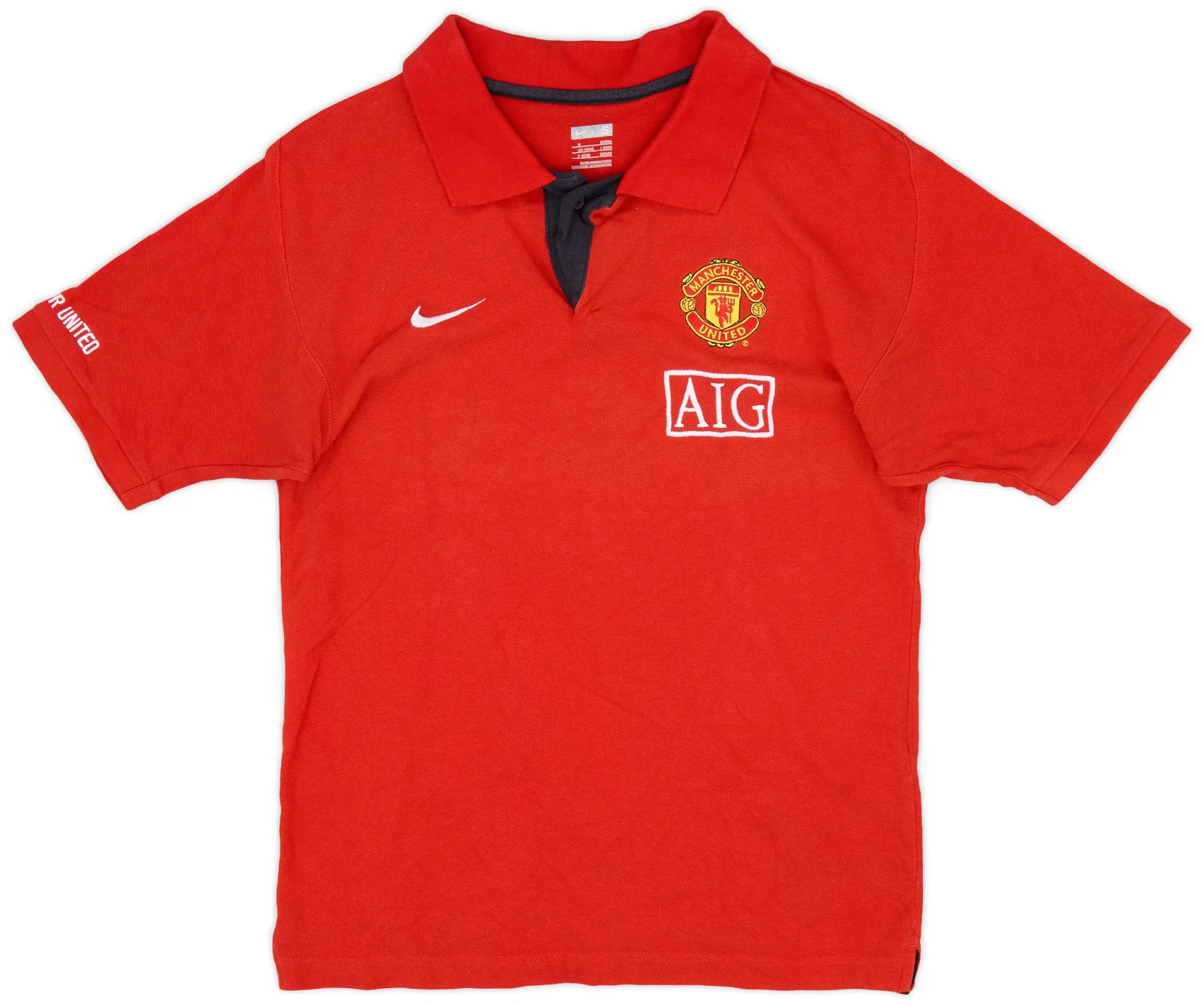 2008-09 Manchester United Nike Training Shirt - 7/10 - (L)