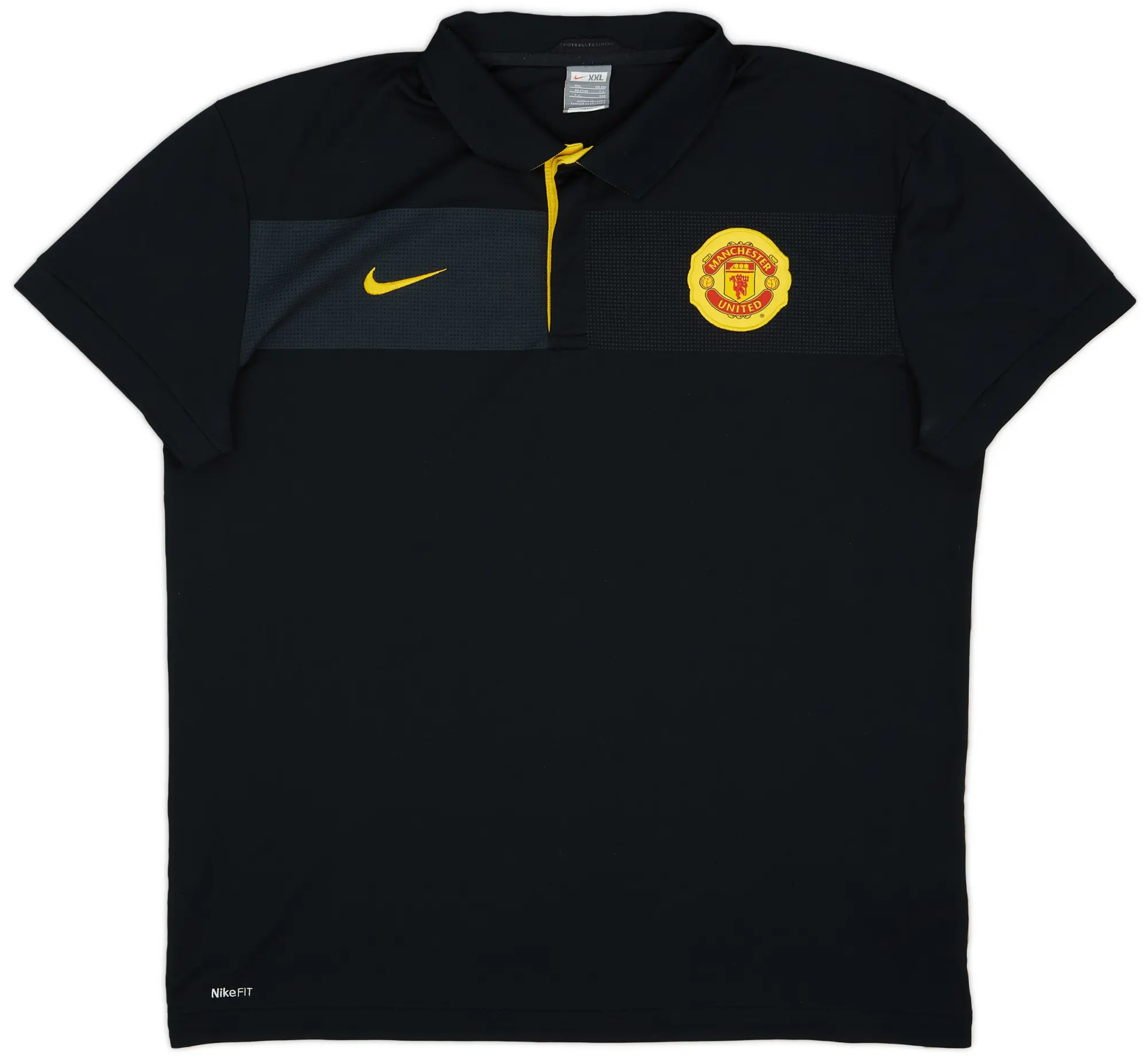 2008-09 Manchester United Nike Polo Shirt - 8/10 - (XXL)