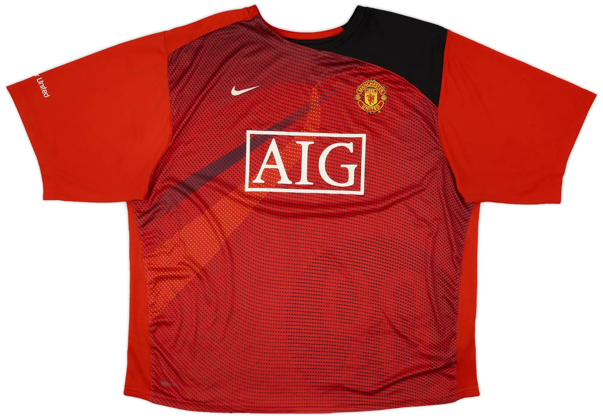 2008-09 Manchester United Nike Polo Shirt - 9/10 - (M)