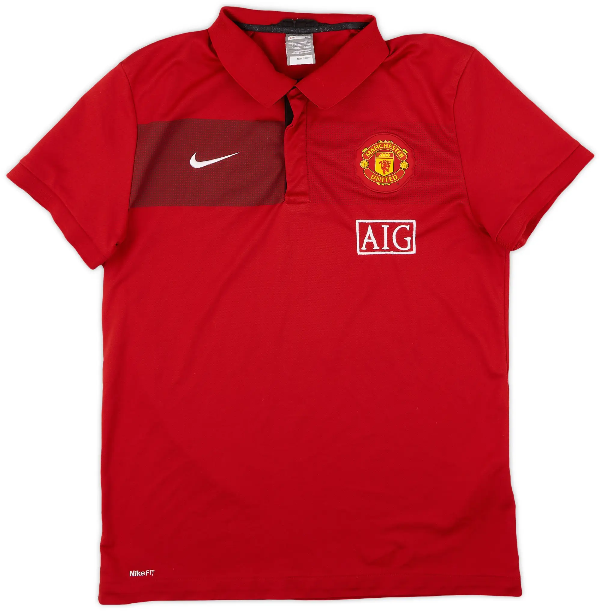 Nike Manchester United Mens SS Home Shirt 2009/10