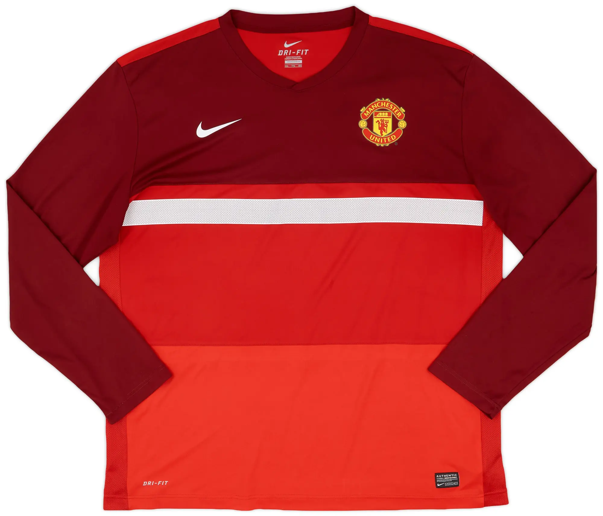 2011-12 Manchester United Nike Training Shirt - 5/10 - (L)