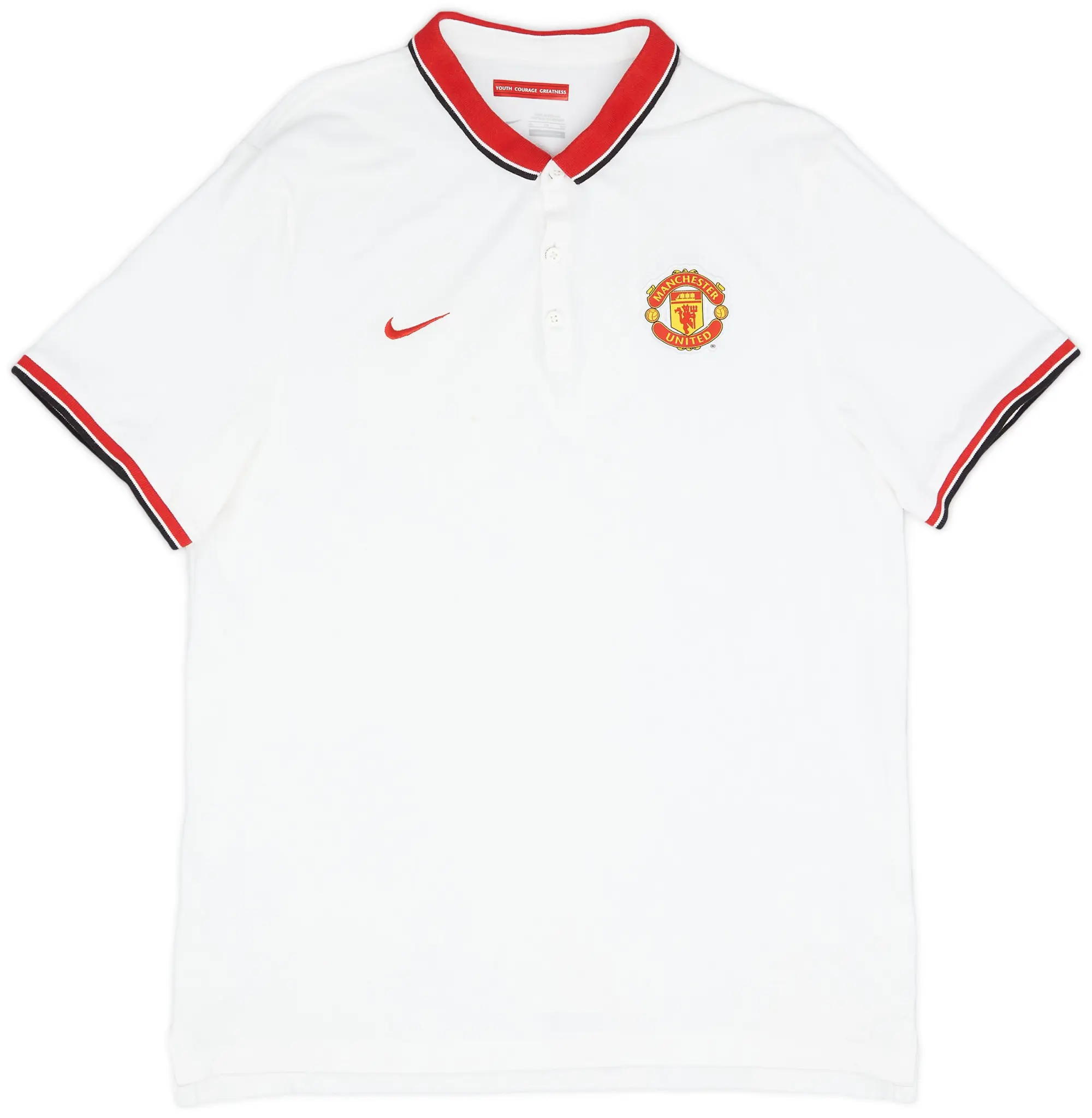 2013-14 Manchester United Nike Polo Shirt - 7/10 - (S)