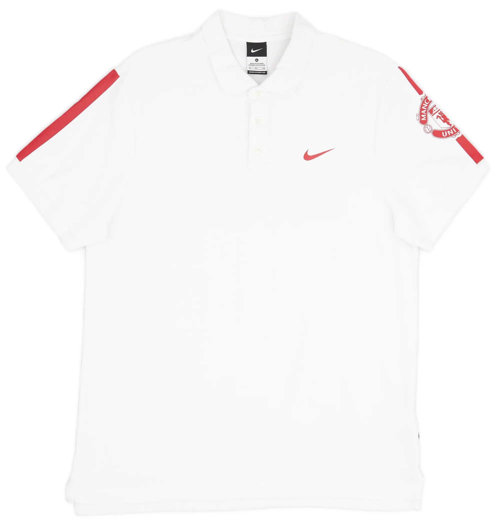 2014-15 Manchester United Nike Polo Shirt - 7/10 - (M)