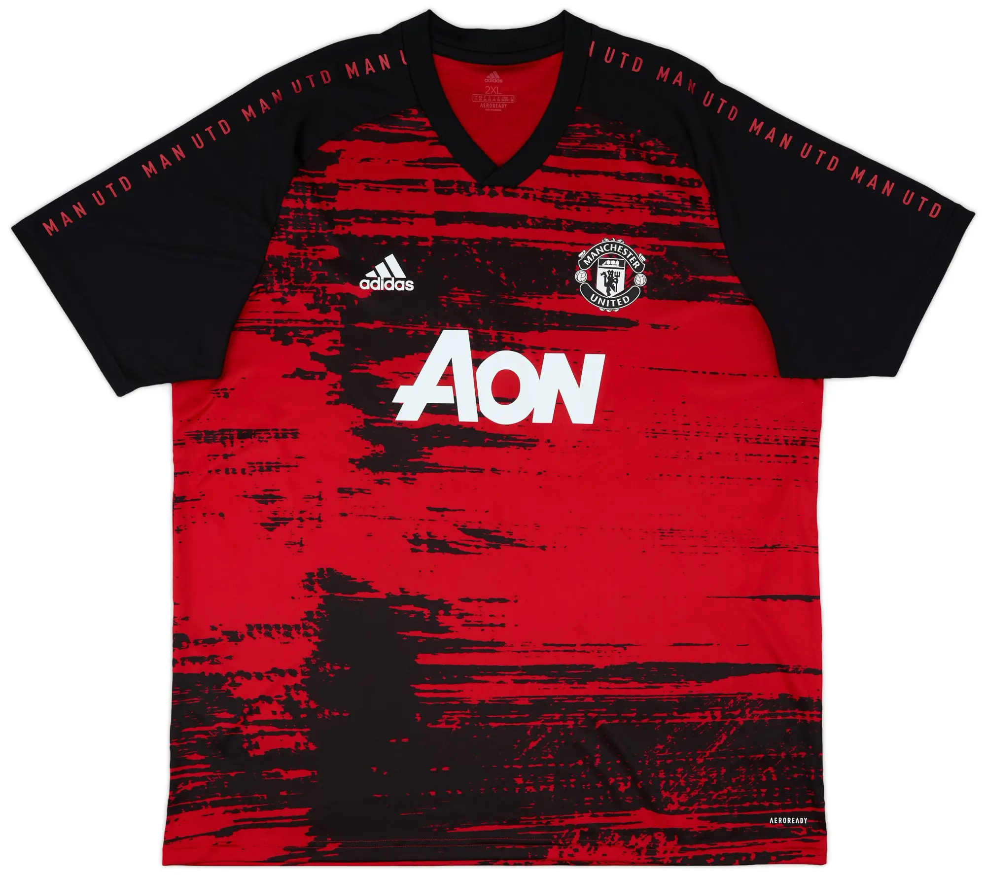 2019 20 Manchester United adidas Training Shirt 10 10 XXL MUNTR19862453 FOOTY.COM