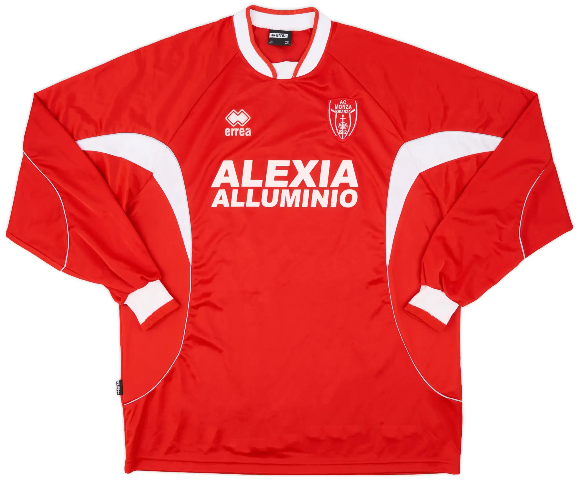 Errea 2004-05 Monza Home L/S Shirt - 9/10 - (XXL)