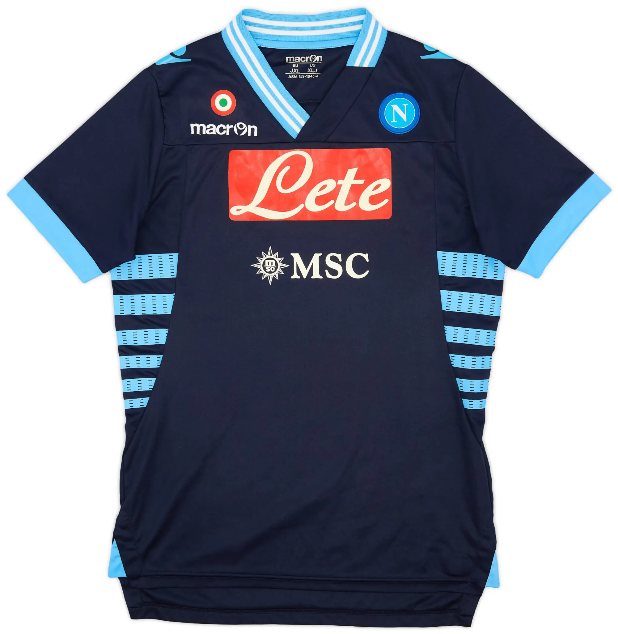 Macron 2012-13 Napoli Away Shirt - 8/10 - (XL.Boys)