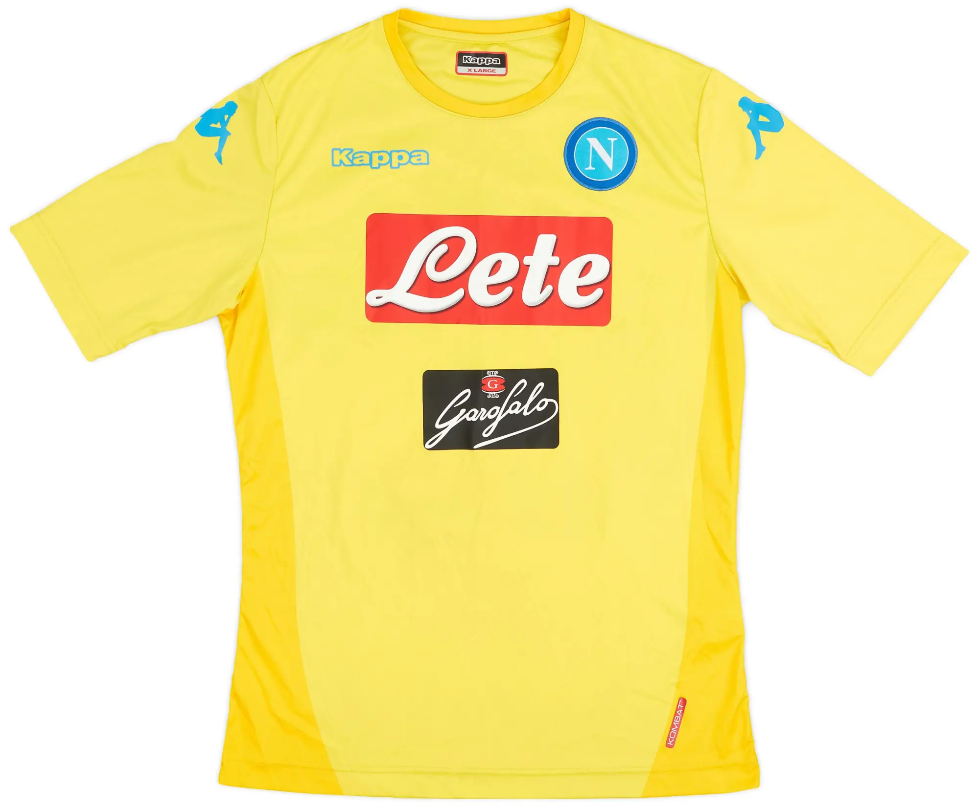 Kappa 2017-18 Napoli Away Shirt - 9/10 - (XL)