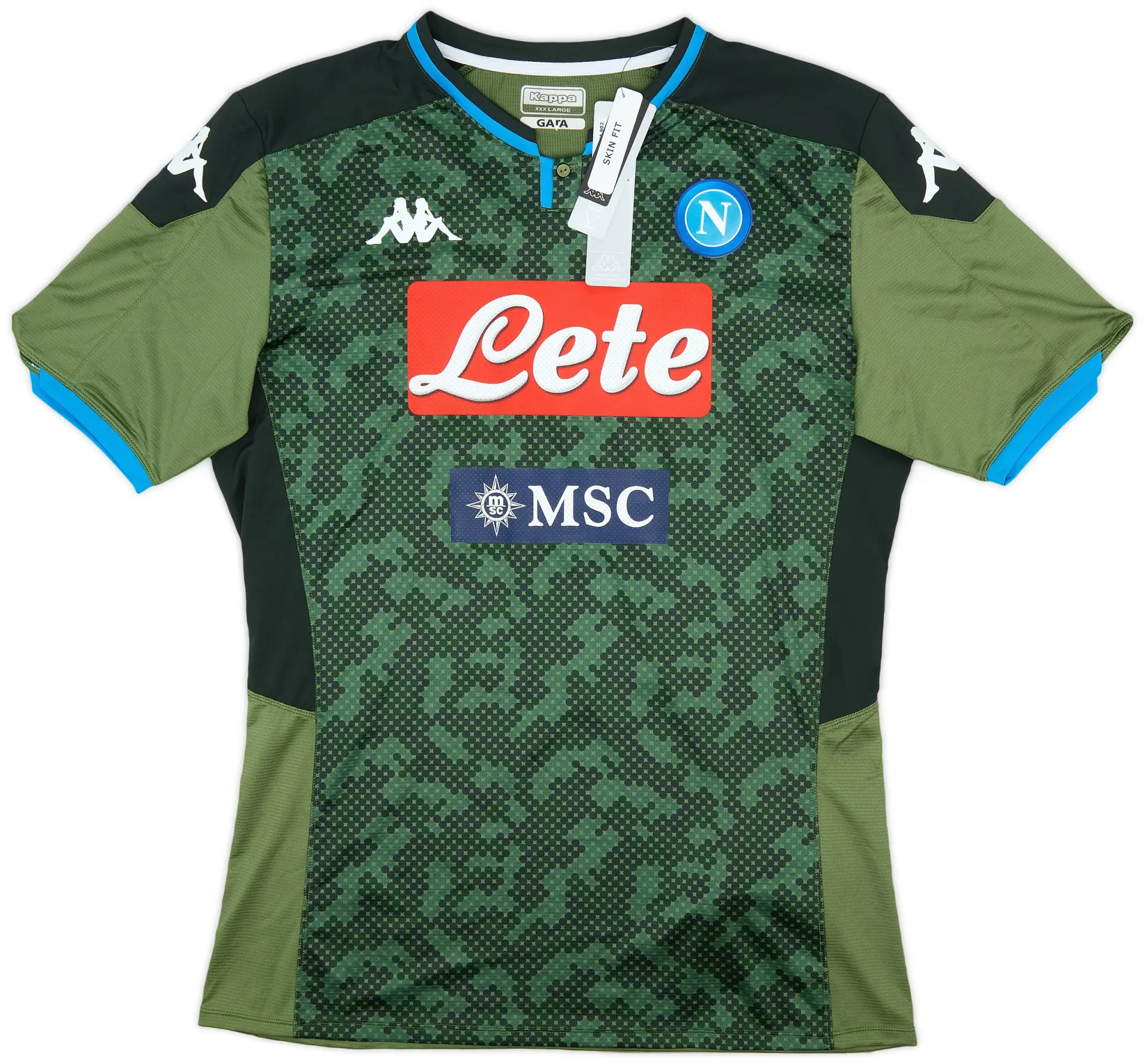 Kappa 2019-20 Napoli Authentic Away Shirt (3XL)