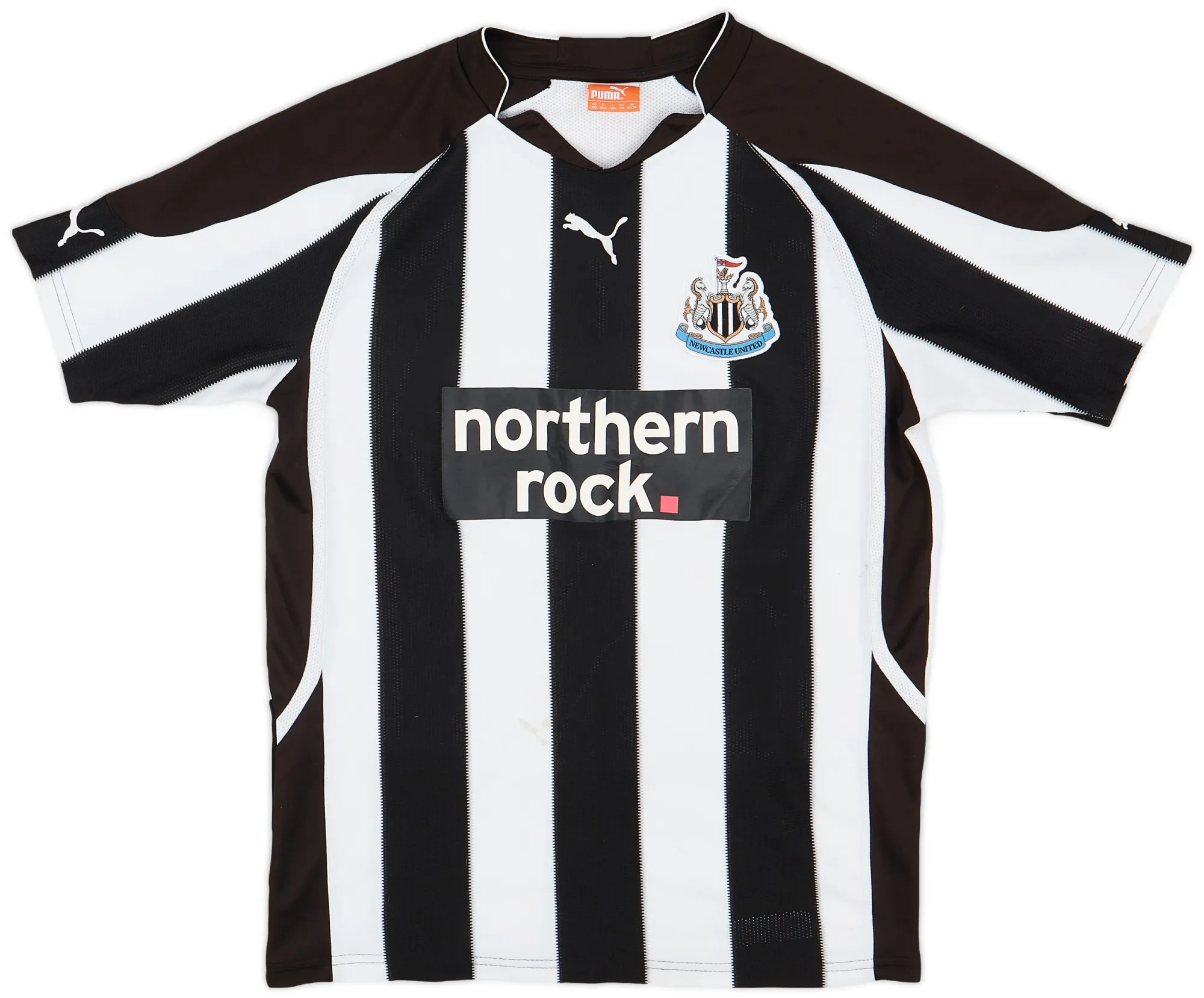 Puma Newcastle United Boys SS Home Shirt 2010/11
