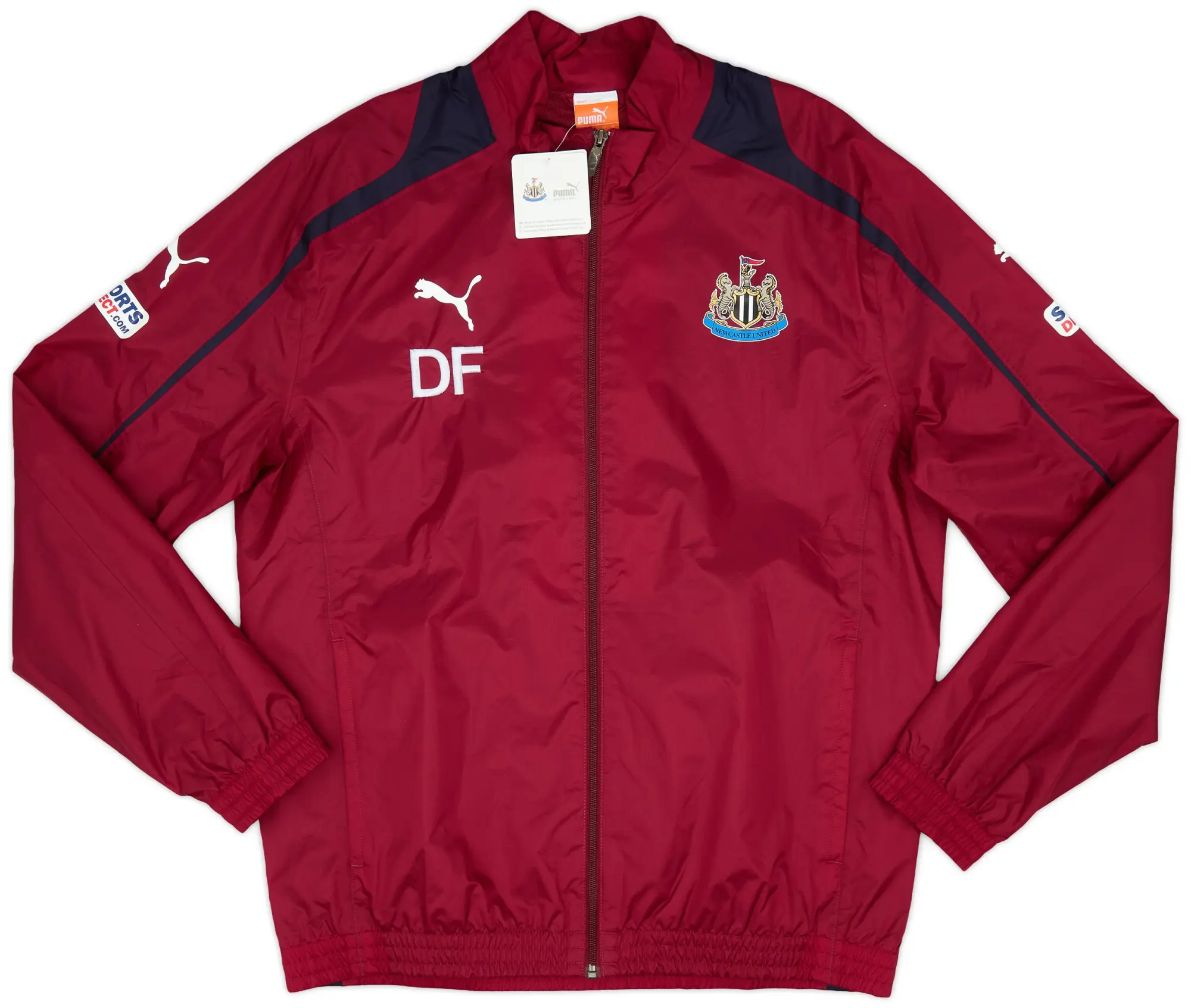 2012-13 Newcastle Staff Issue Puma Rain Jacket (DF) (L)