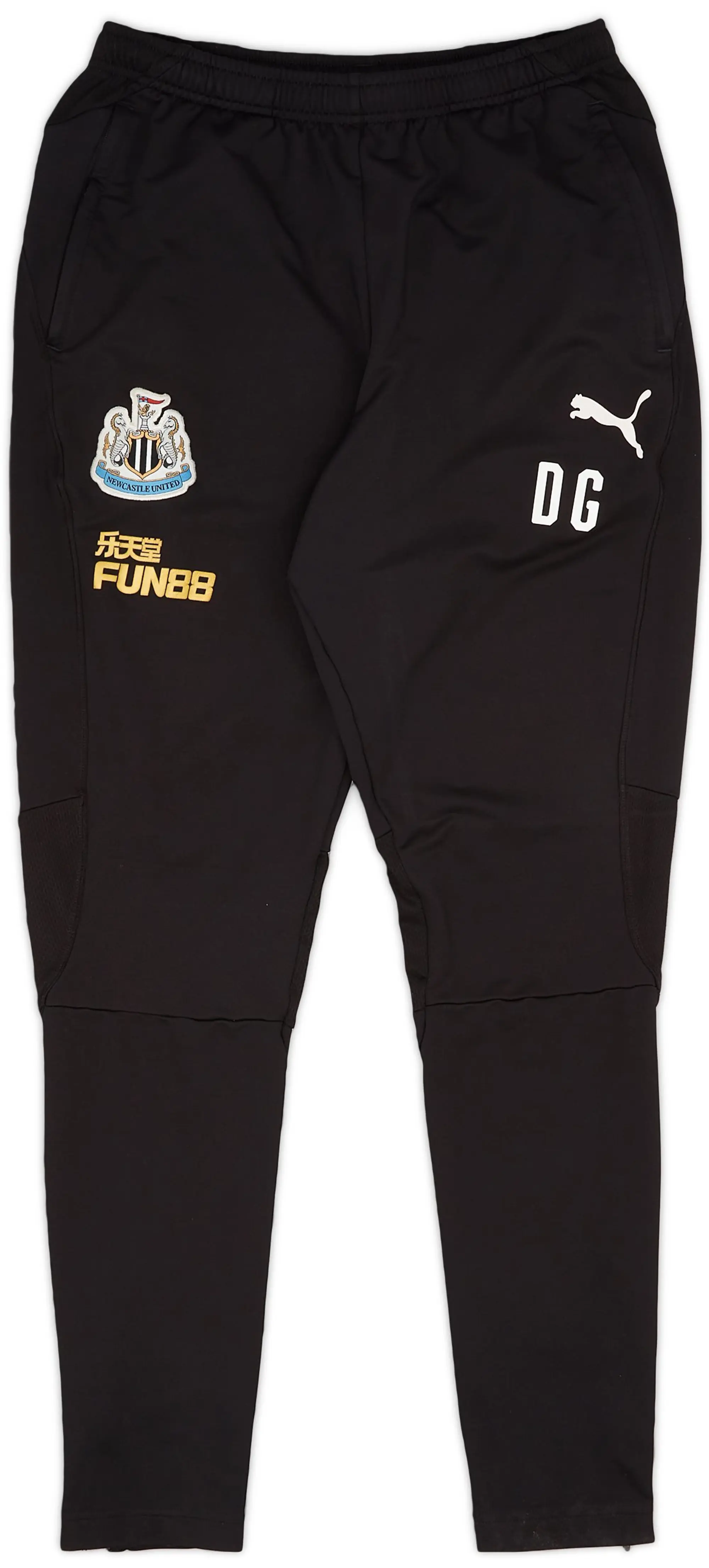 2018-19 Newcastle Staff Issue Puma Track Bottoms - 9/10 - (M)