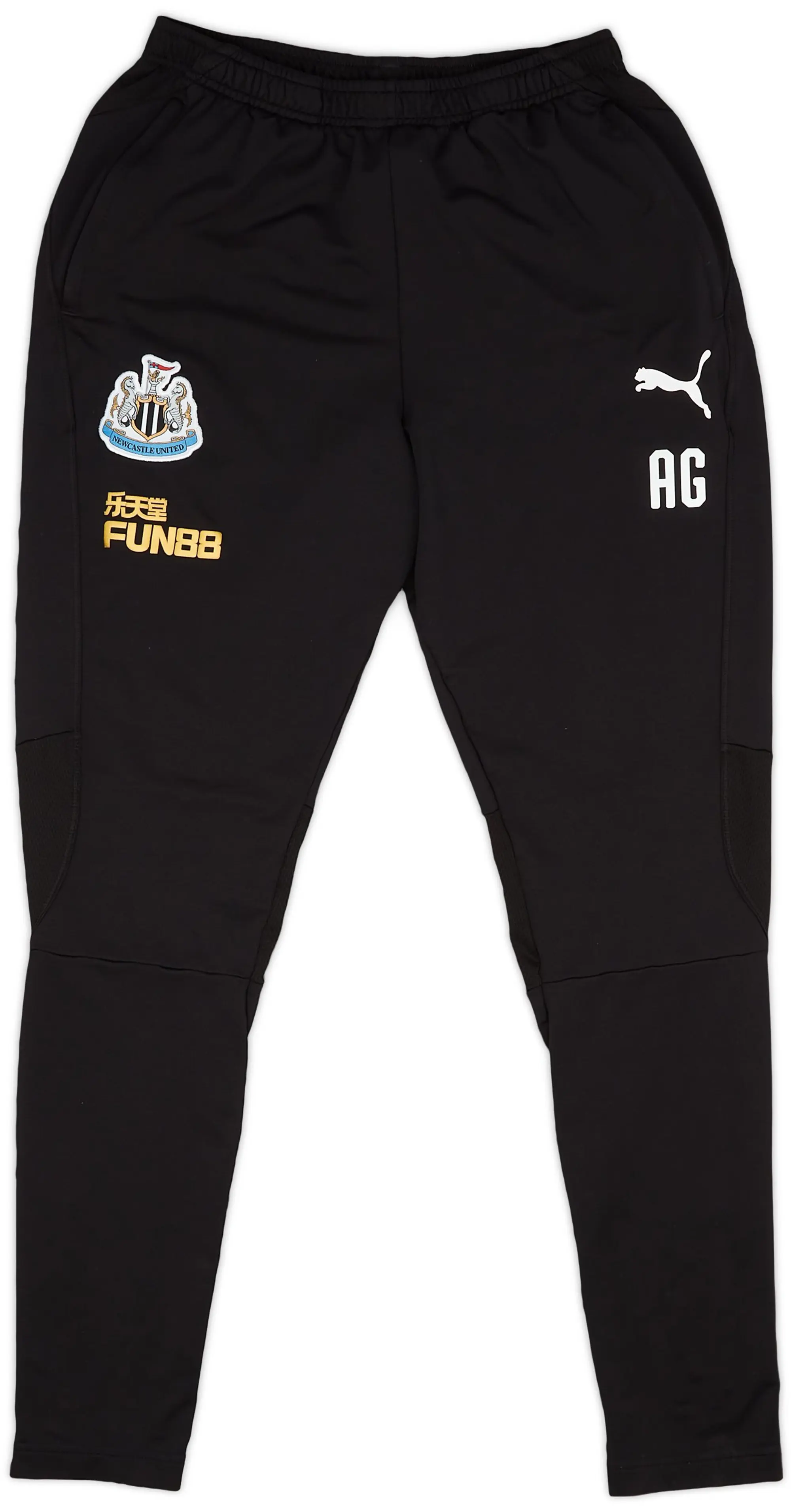 2018-19 Newcastle Staff Issue Puma Track Bottoms - 9/10 - (M)