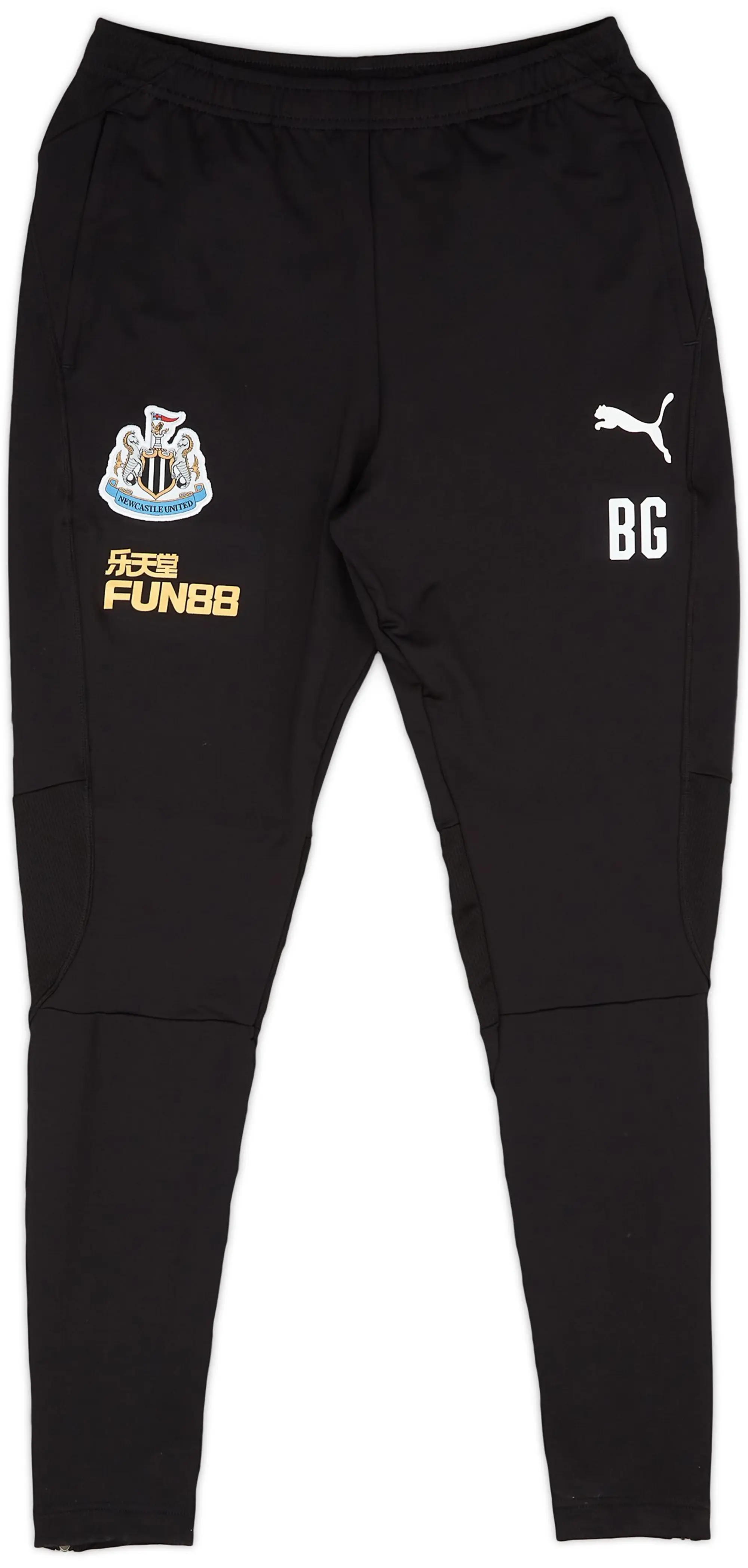 2018-19 Newcastle Staff Issue Puma Track Bottoms - 9/10 - (S)
