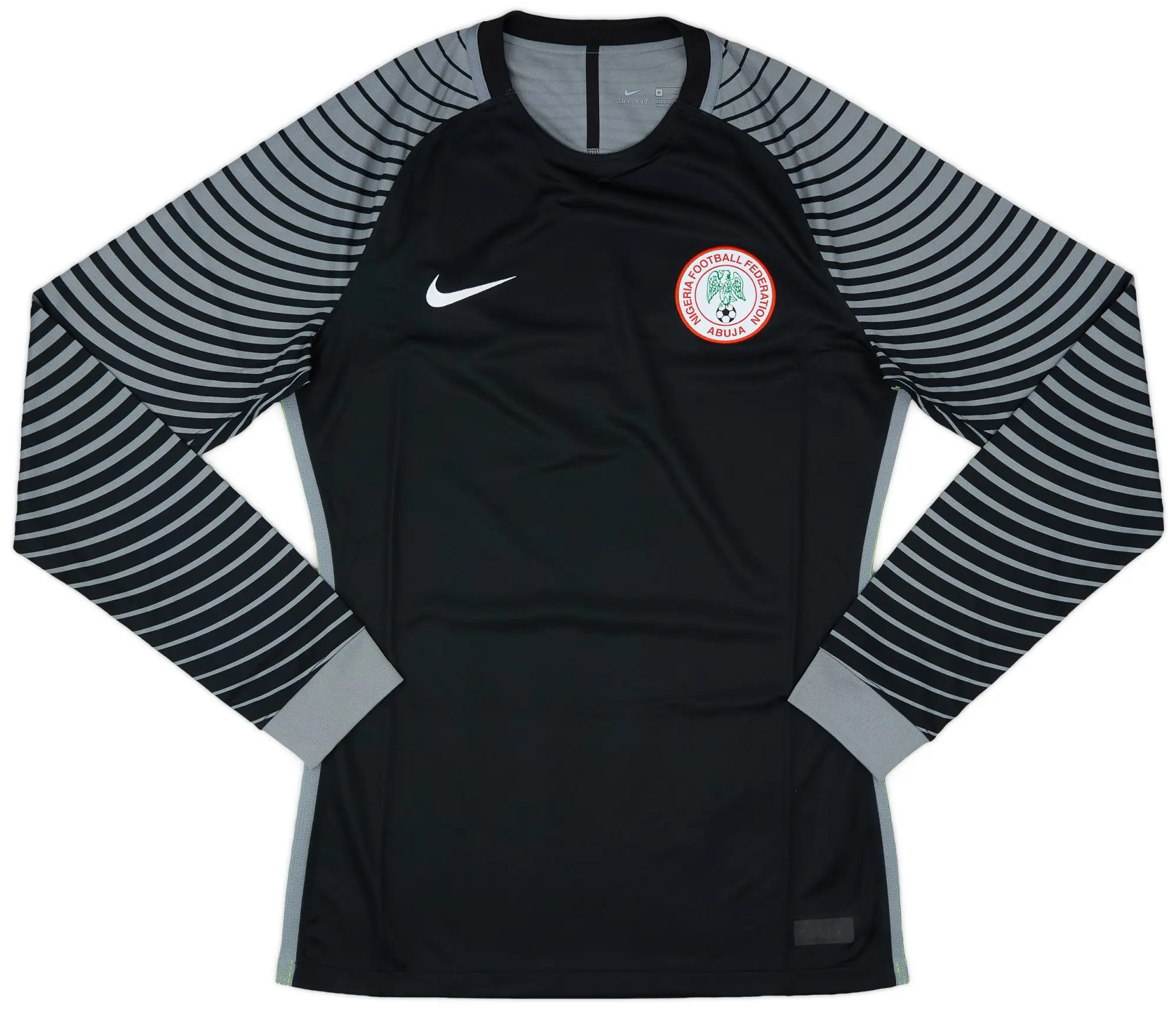 Nike 2016-18 Nigeria Authentic GK Shirt - 7/10 - (M)