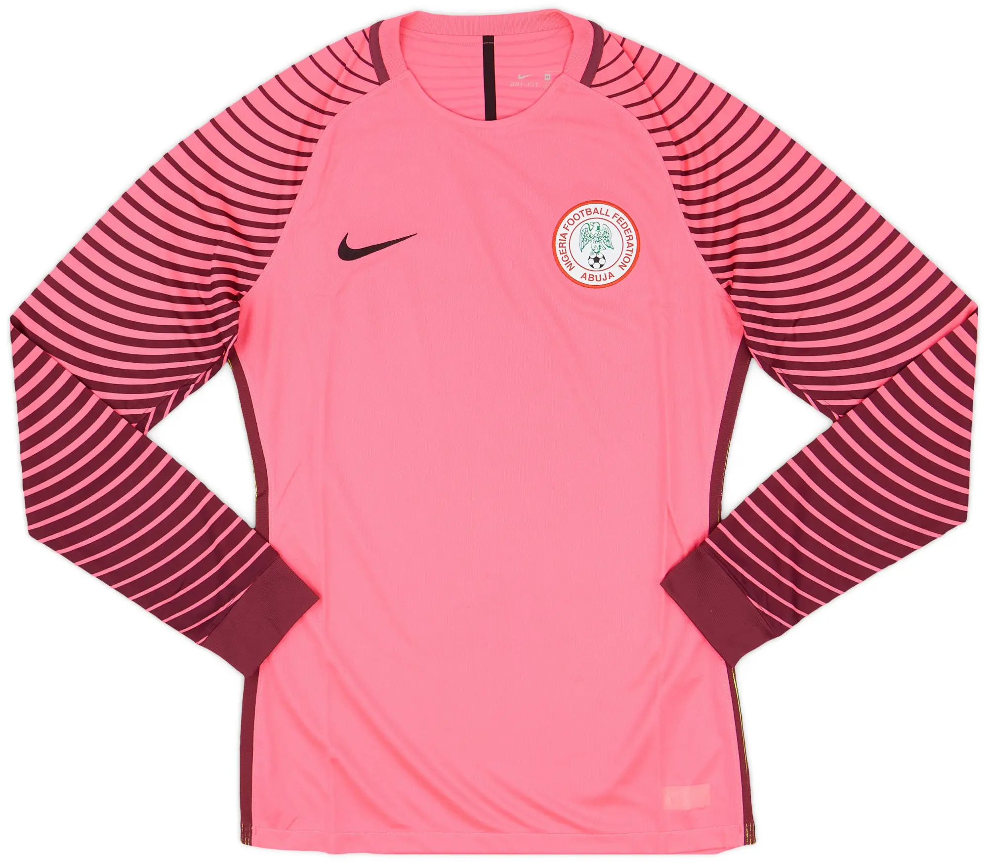 Nike 2016-18 Nigeria Authentic GK Shirt - 7/10 - (M)