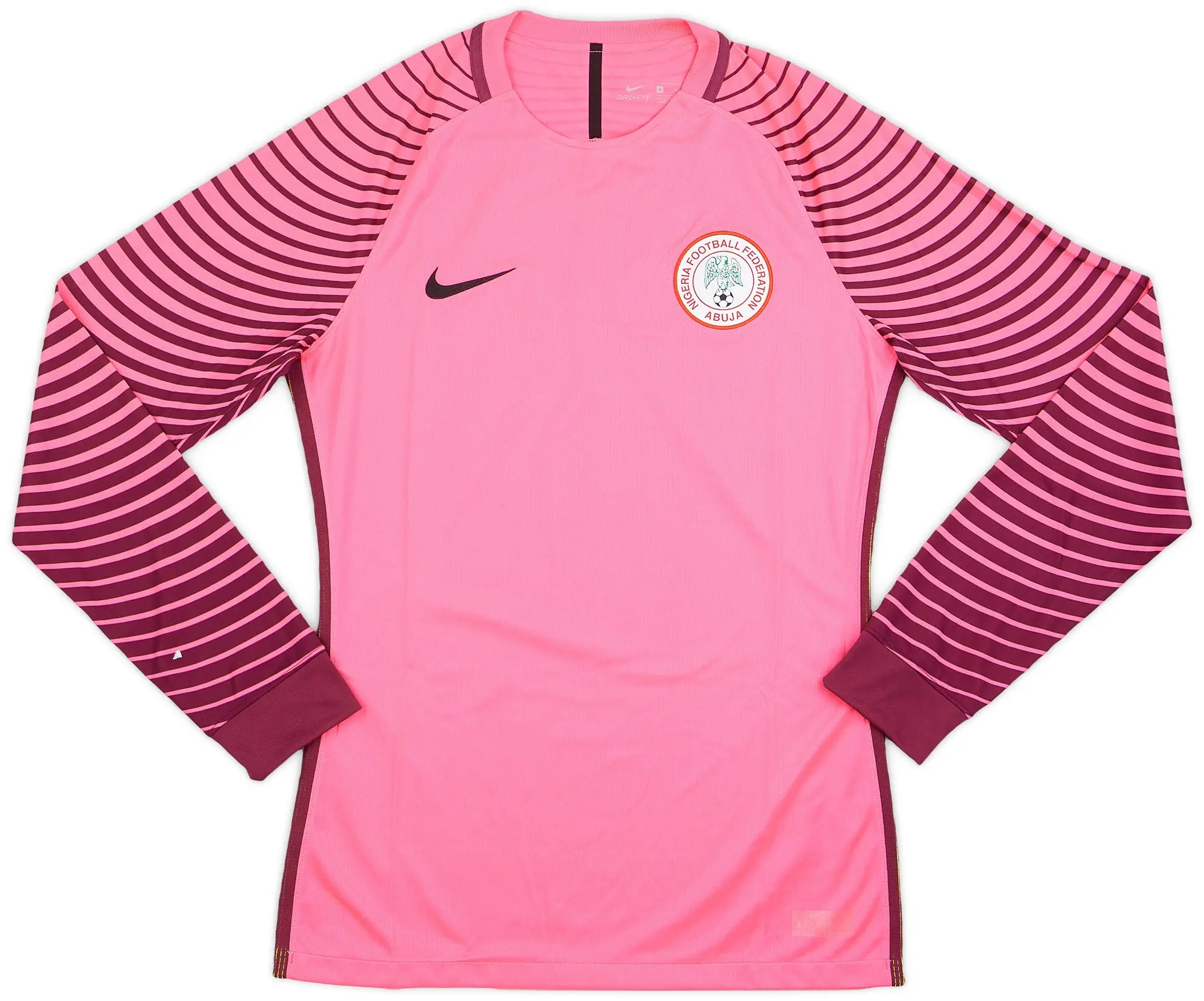 Nike 2016-18 Nigeria Authentic GK Shirt - 7/10 - (M)