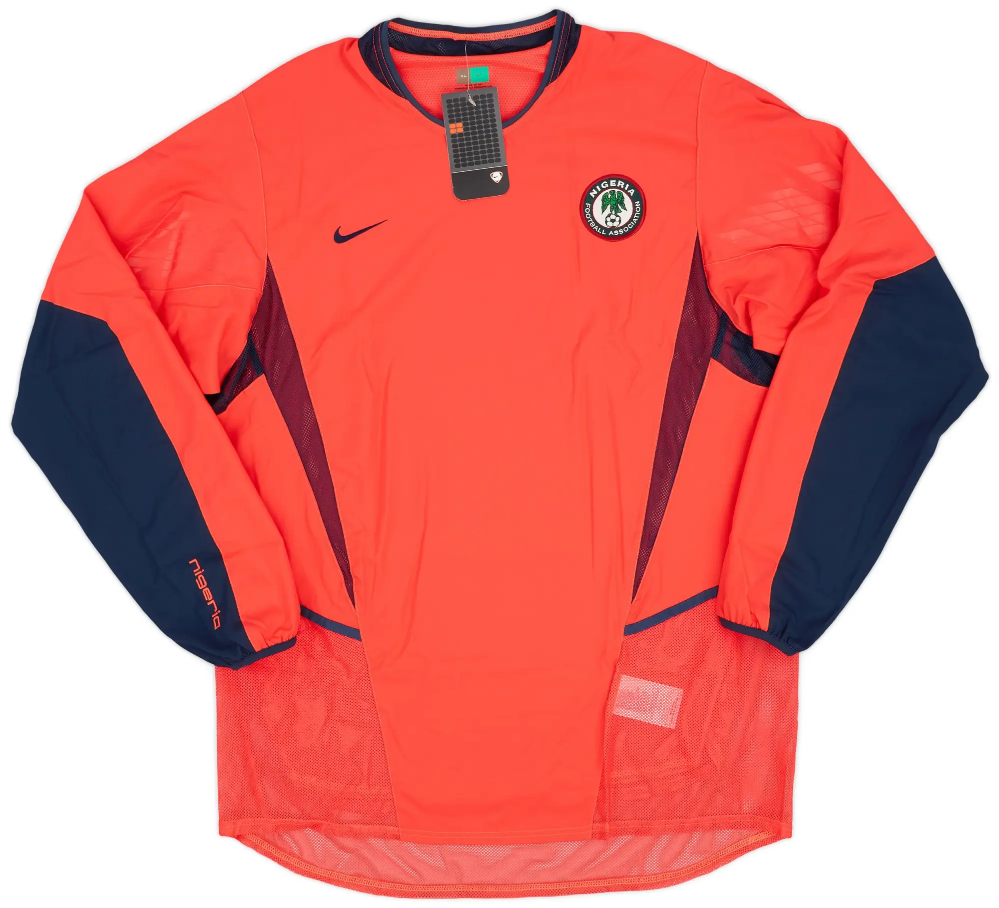 Nike 2002-04 Nigeria Player Issue Sample GK Shirt (XL)