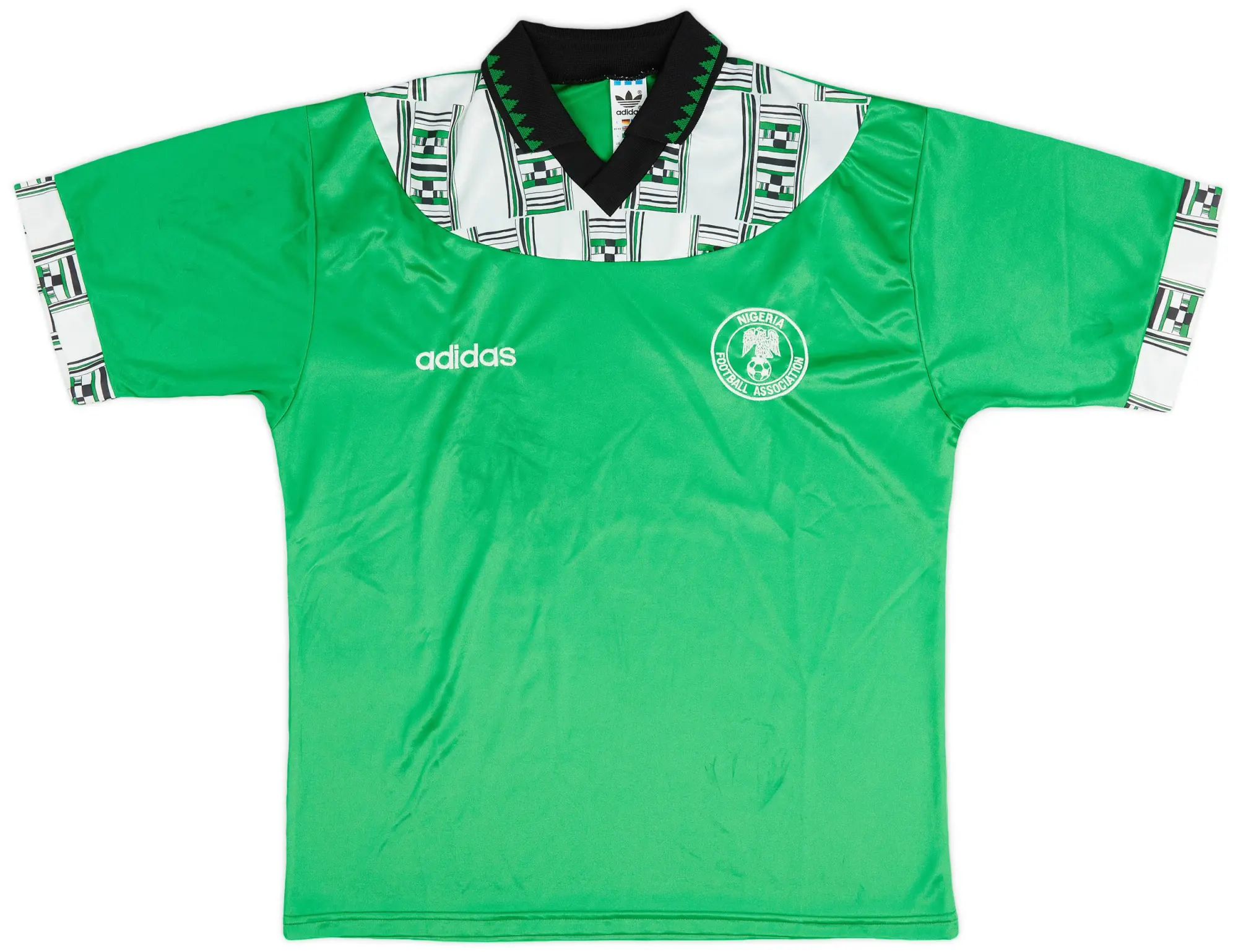 adidas 1994-95 Nigeria Home Shirt - 9/10 - (L)