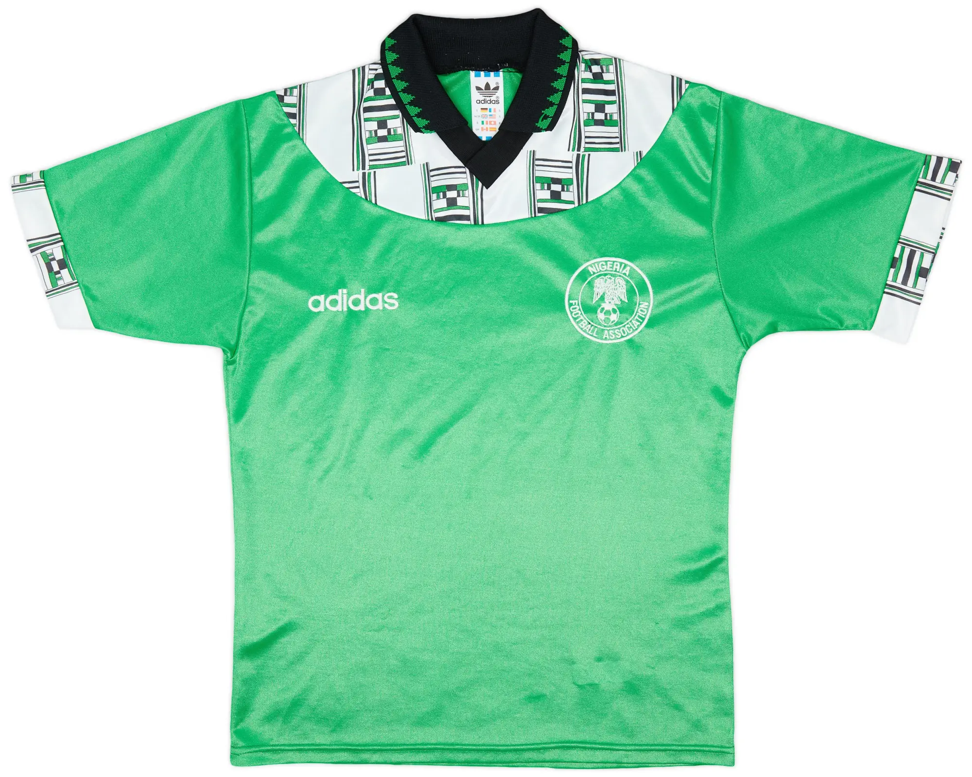 adidas 1994-95 Nigeria Home Shirt - 9/10 - (S)