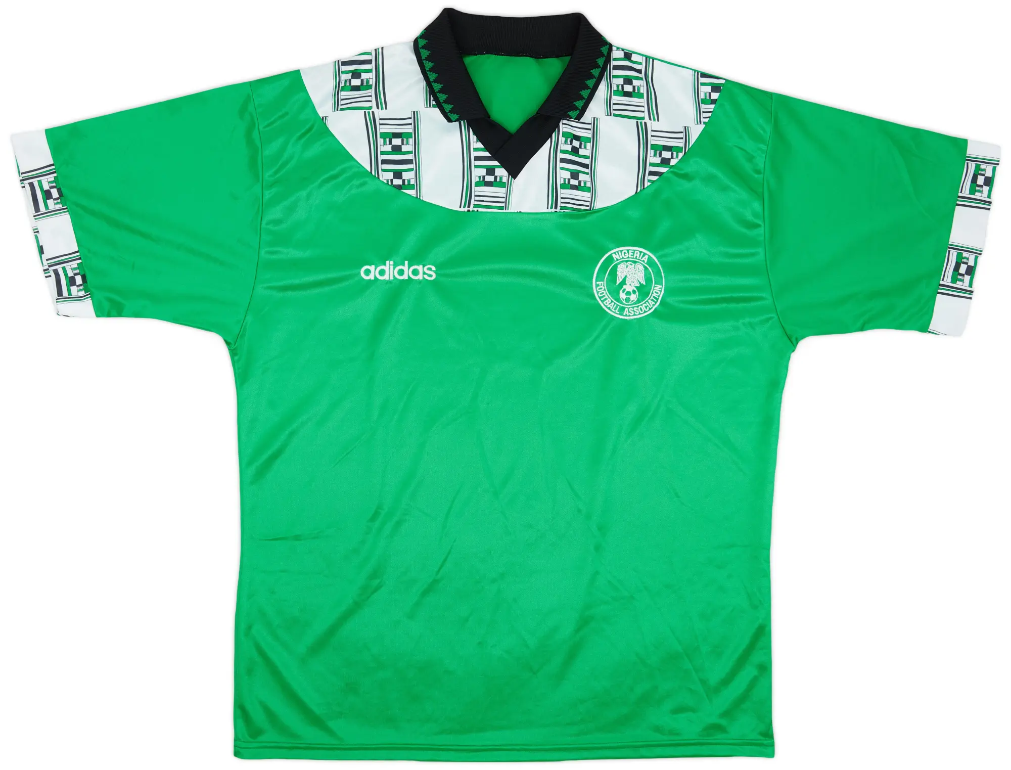 adidas 1994-95 Nigeria Home Shirt - 8/10 - (XL)