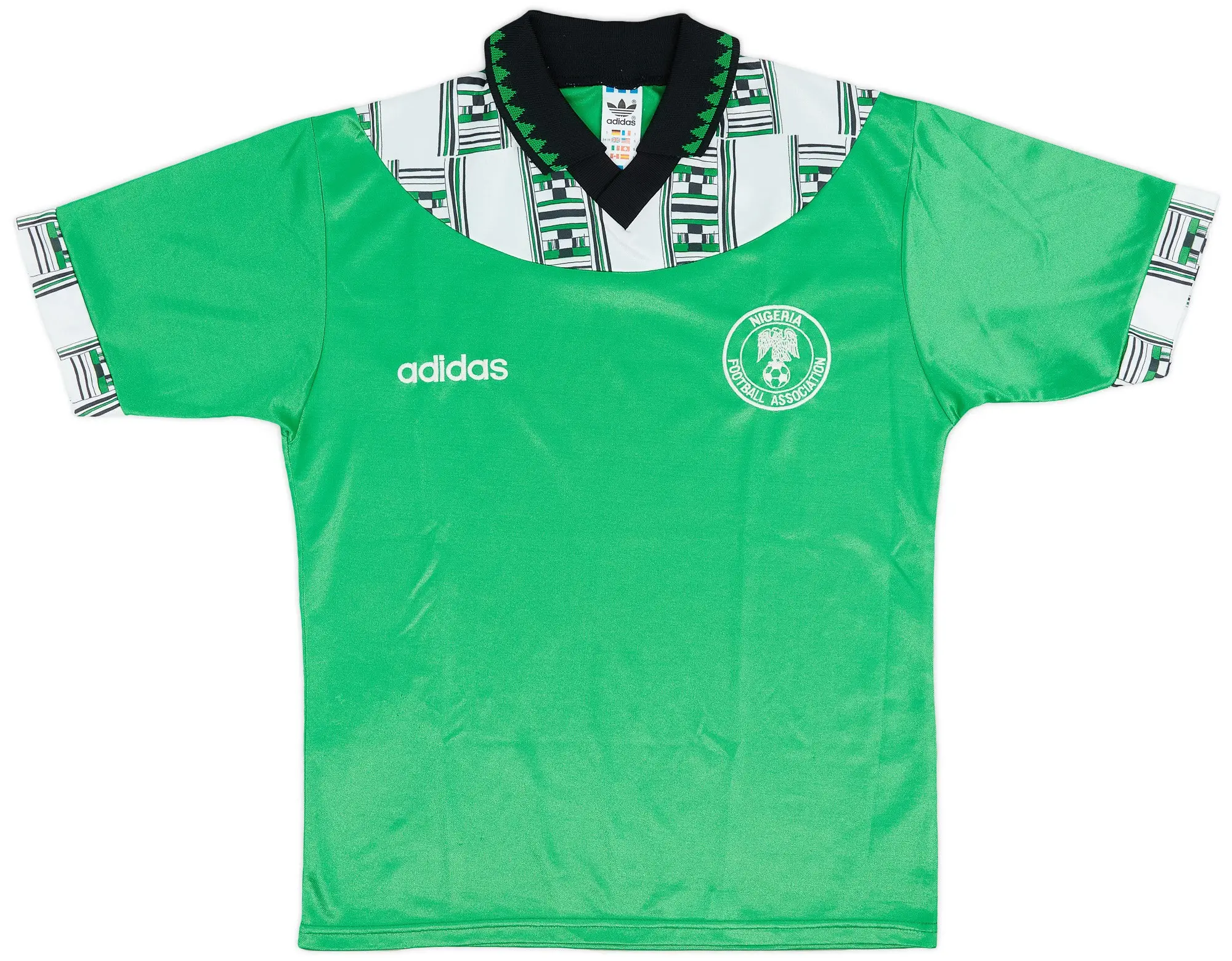 adidas 1994-95 Nigeria Home Shirt - 8/10 - (S)