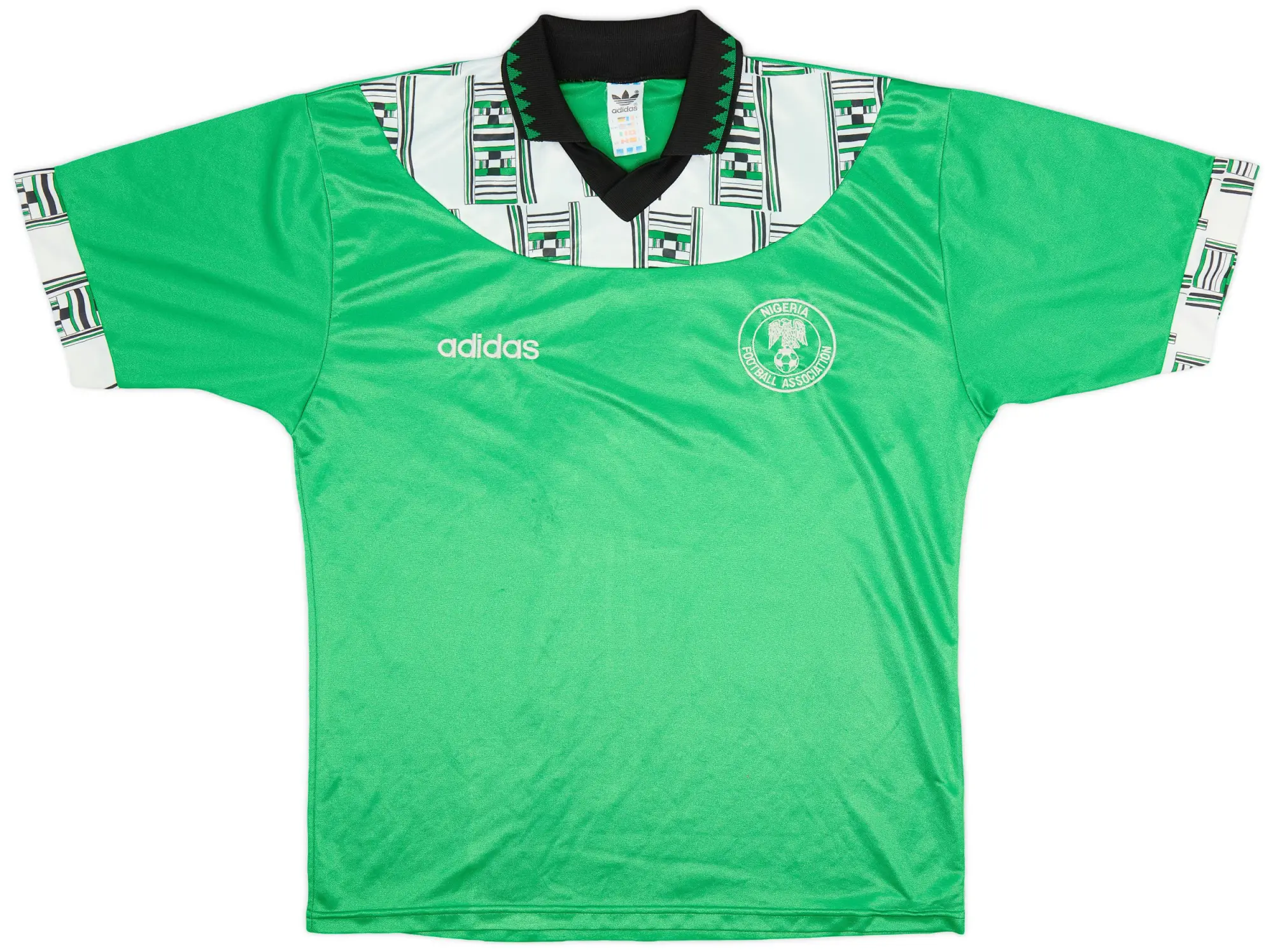 adidas 1994-95 Nigeria Home Shirt - 9/10 - (L)