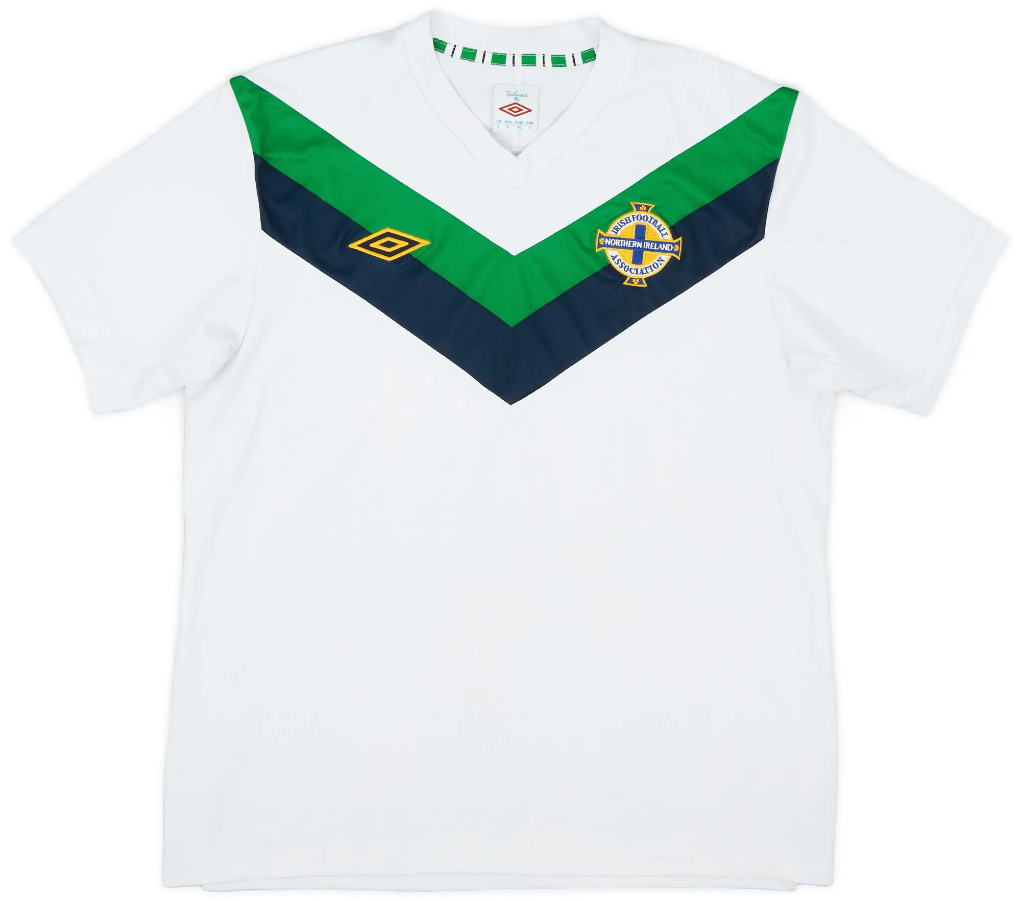 Umbro 2010-12 Northern Ireland Away Shirt - 8/10 - (L)