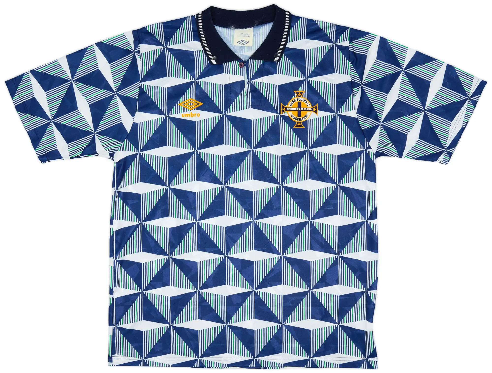 Umbro 1990-92 Northern Ireland Away Shirt - 7/10 - (L)