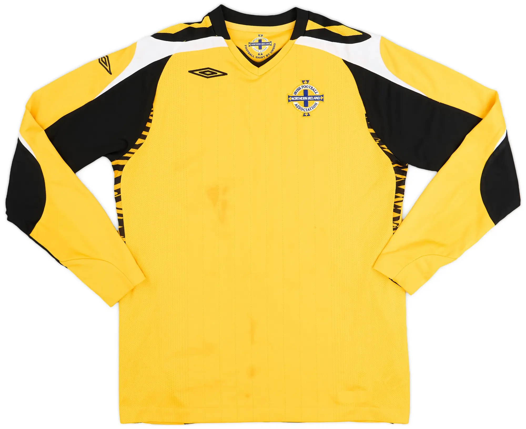 Umbro 2008-10 Northern Ireland GK Shirt - 8/10 - (XL.Boys)