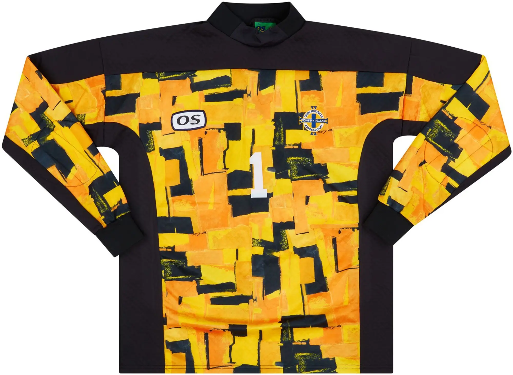 1998 Northern Ireland Match Issue GK Shirt #1 (Fettis)