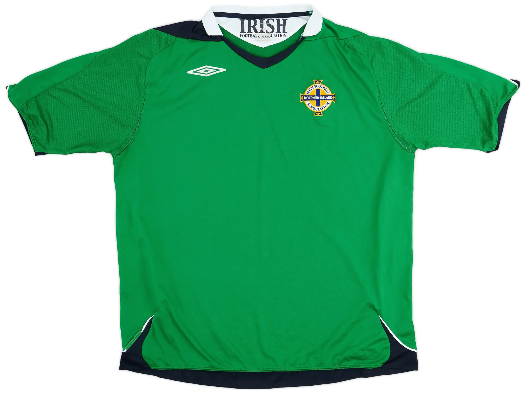 Umbro 2006-08 Northern Ireland Home Shirt - 9/10 - (XXL)