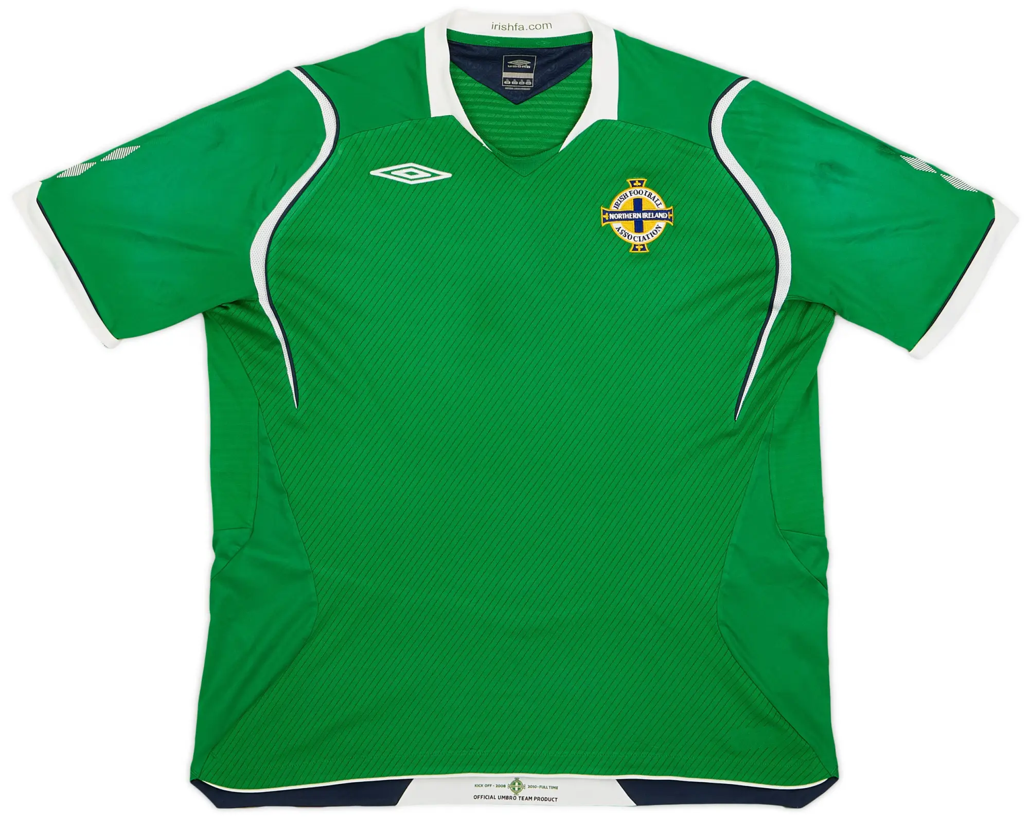 Umbro 2008-10 Northern Ireland Home Shirt - 8/10 - (XL)