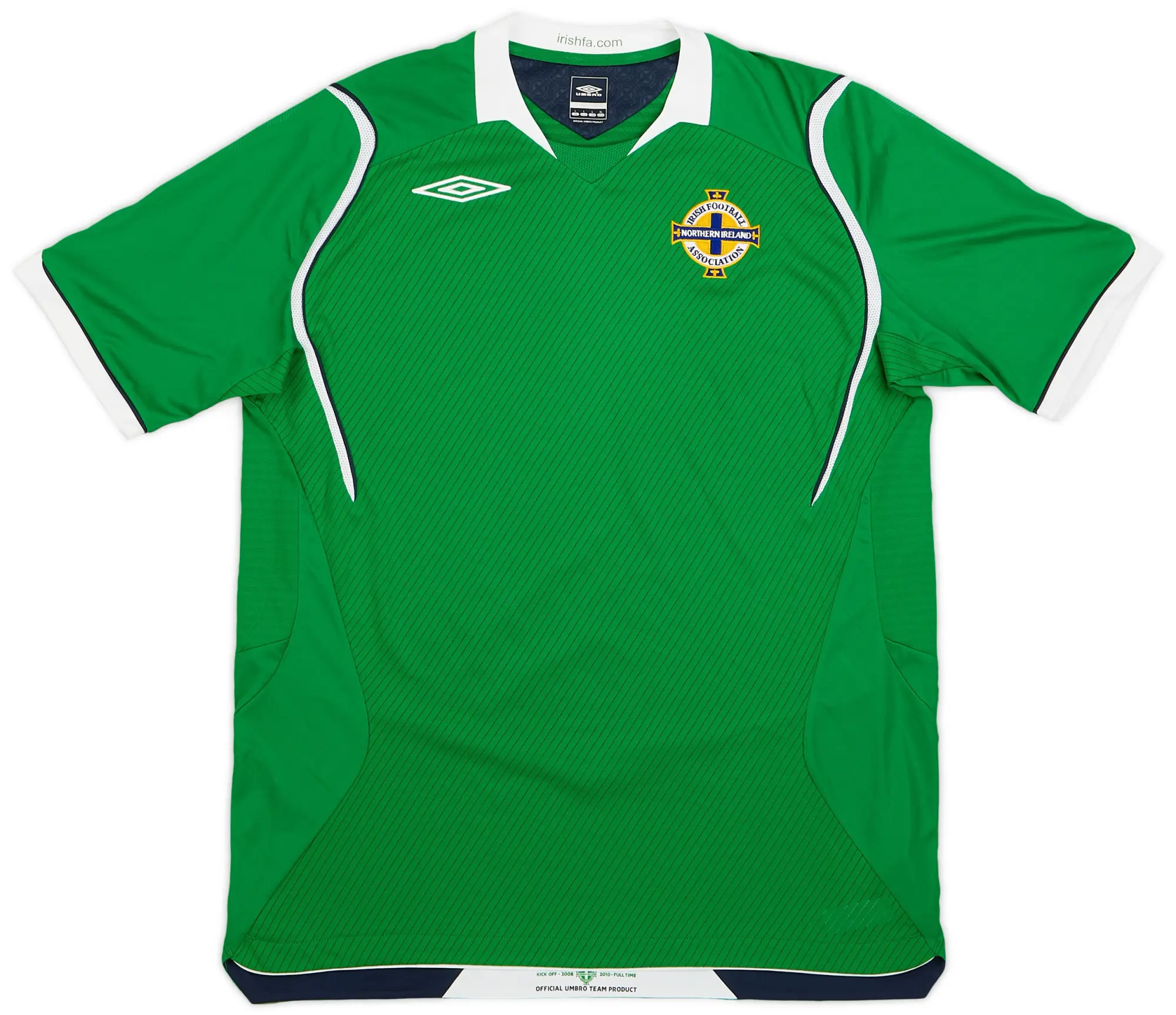 Umbro 2008-10 Northern Ireland Home Shirt - 9/10 - (L)