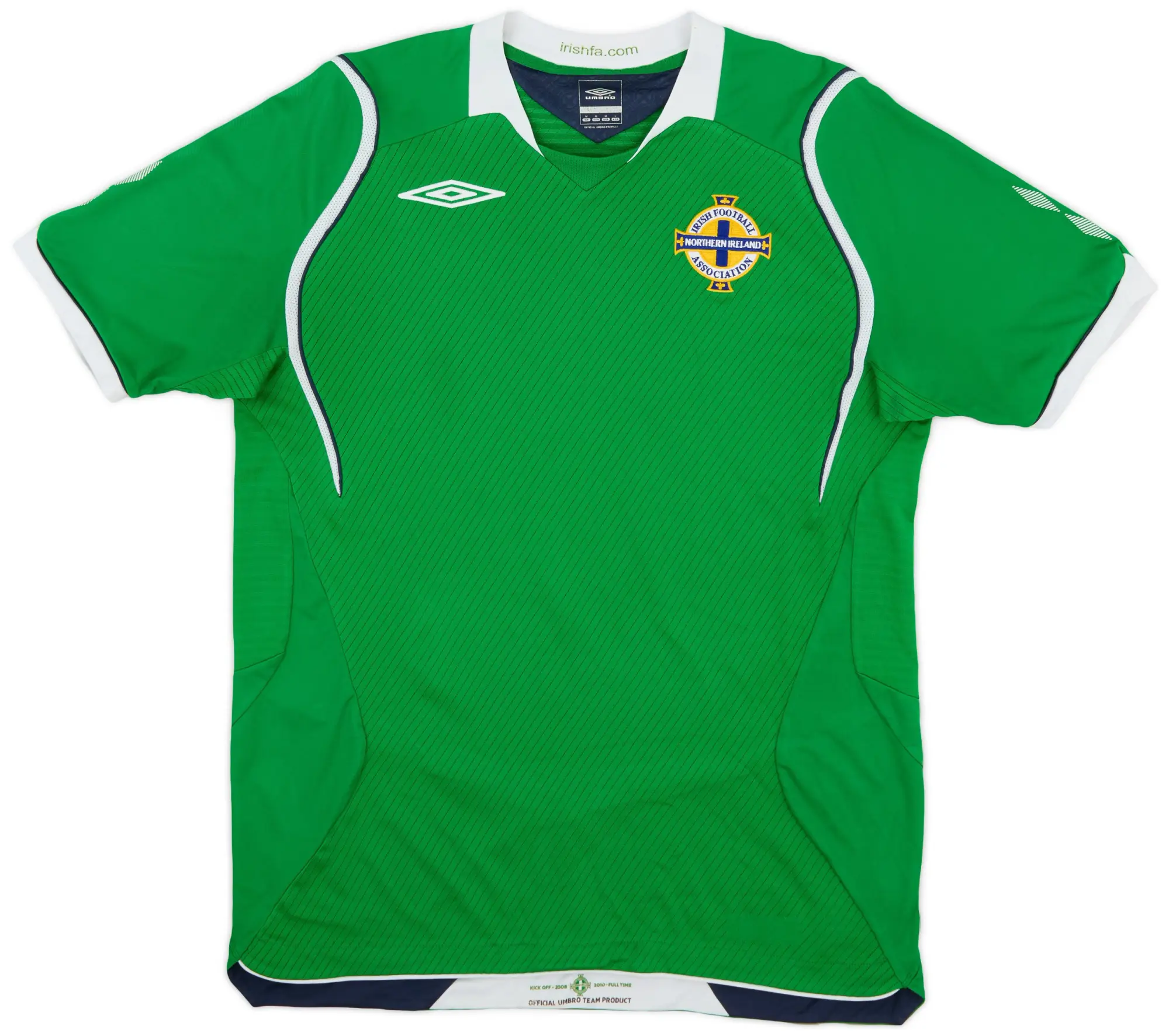 Umbro 2008-10 Northern Ireland Home Shirt - 8/10 - (M)
