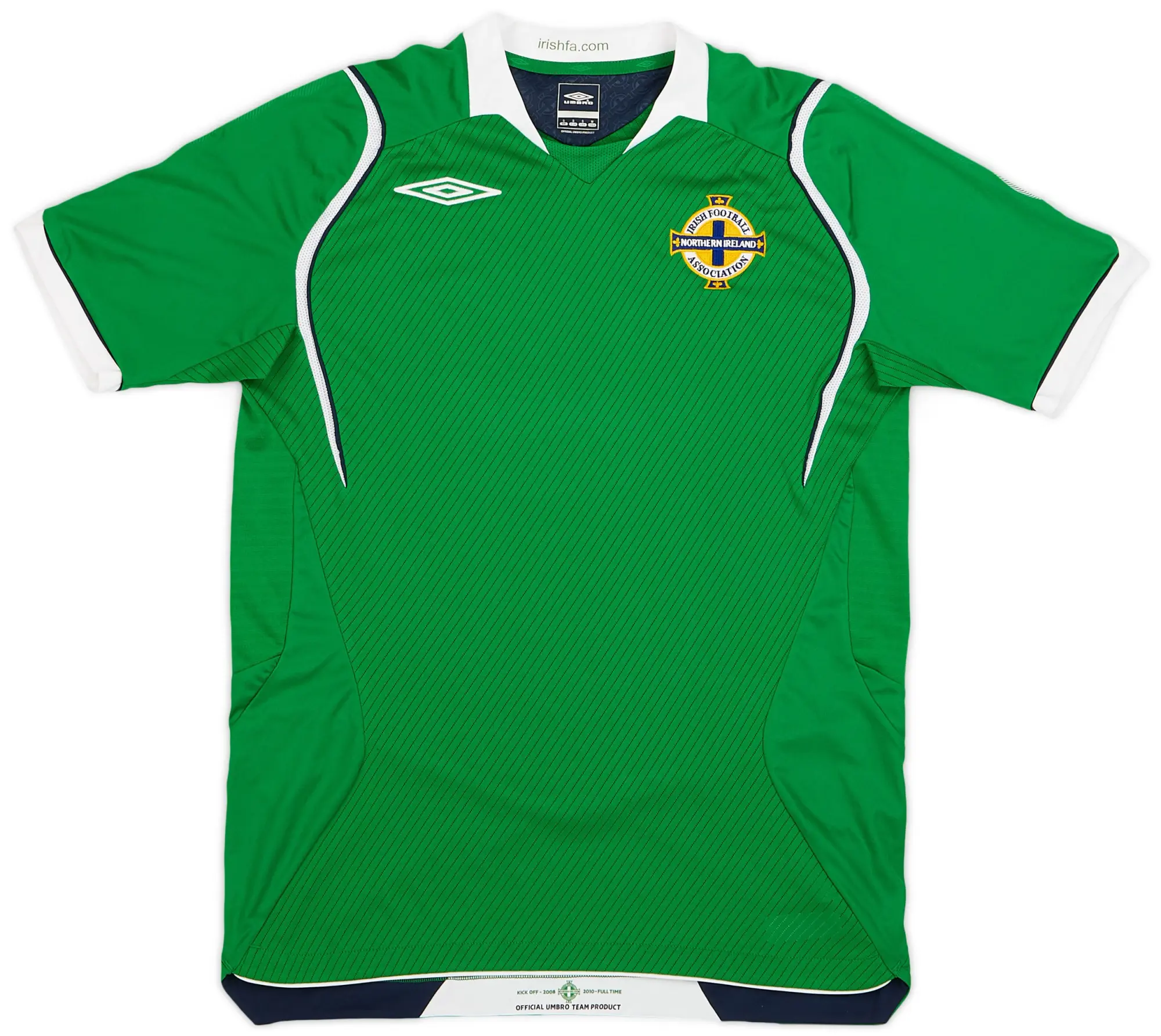 Umbro 2008-10 Northern Ireland Home Shirt - 9/10 - (S)