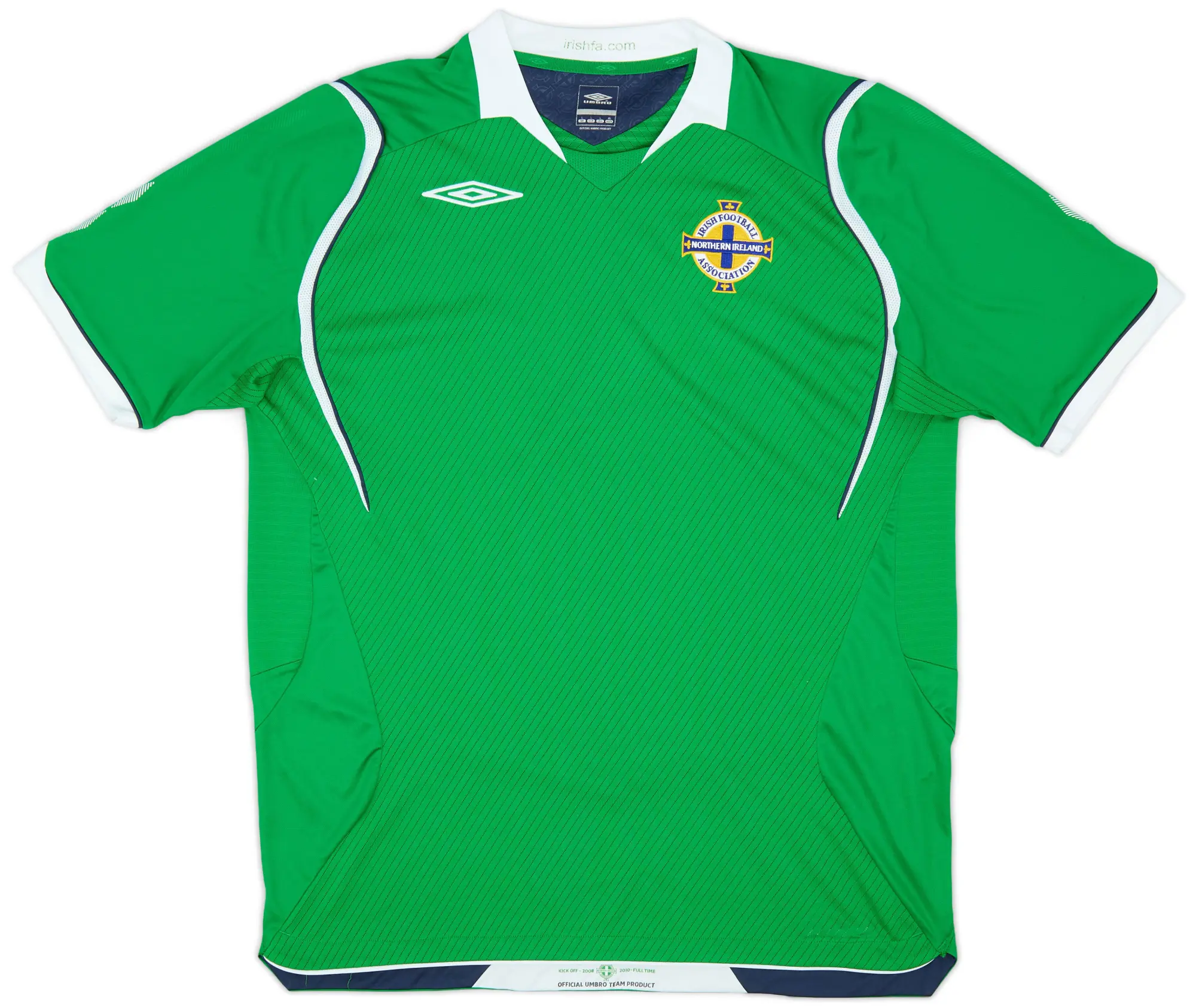 Umbro 2008-10 Northern Ireland Home Shirt - 8/10 - (L)