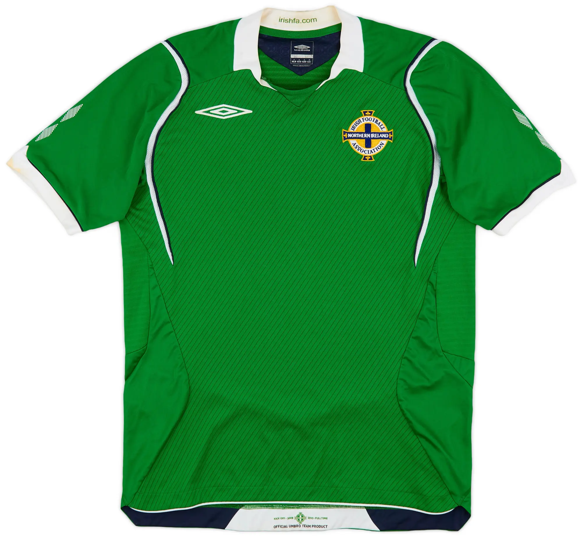 Umbro 2008-10 Northern Ireland Home Shirt - 8/10 - (S)